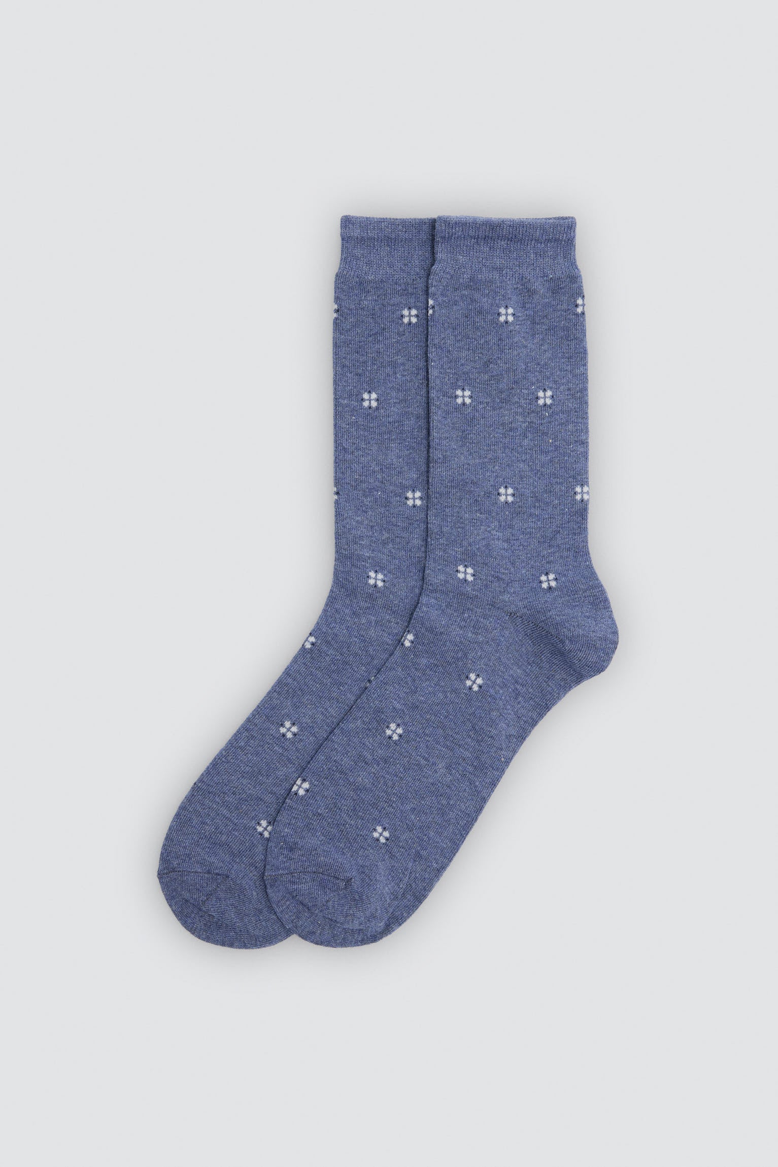 Pack of 6 socks with stripes and geometric prints