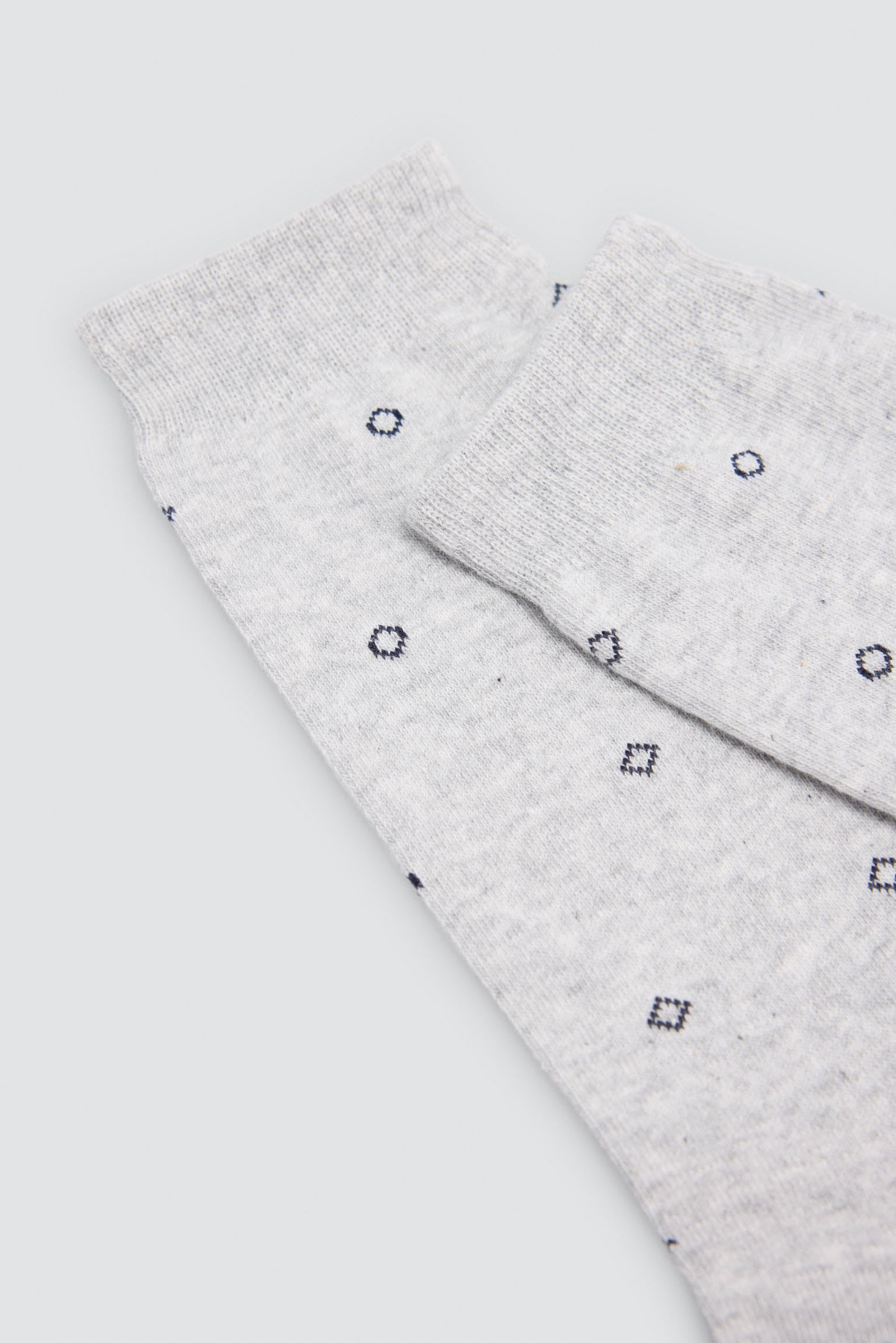 Pack of 6 socks with stripes and geometric prints