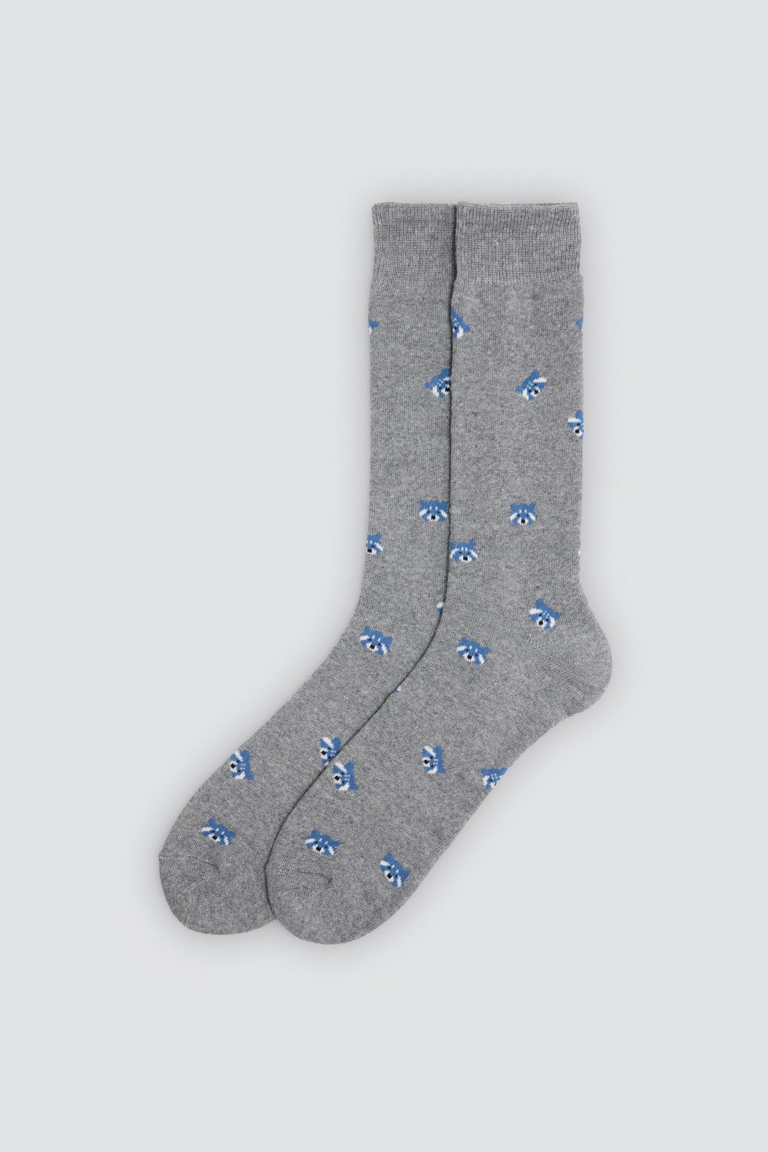 Pack of 4 thermal socks with assorted animal and stripe prints