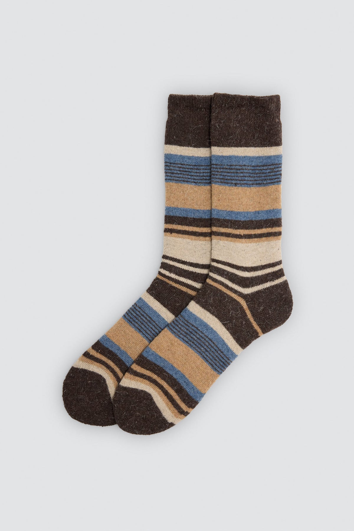 Pack of 3 angora striped socks