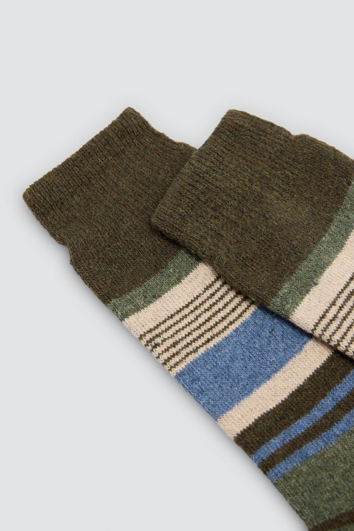 Pack of 3 angora striped socks