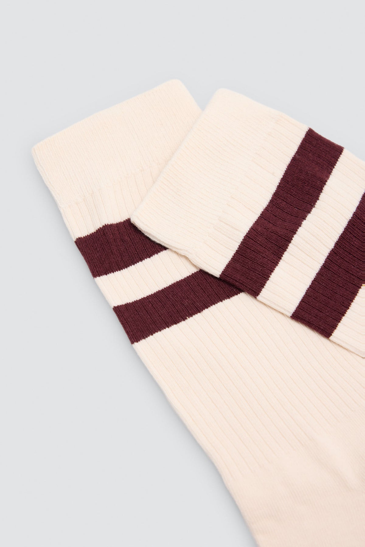 Pack of 3 sporty socks with contrast stripes