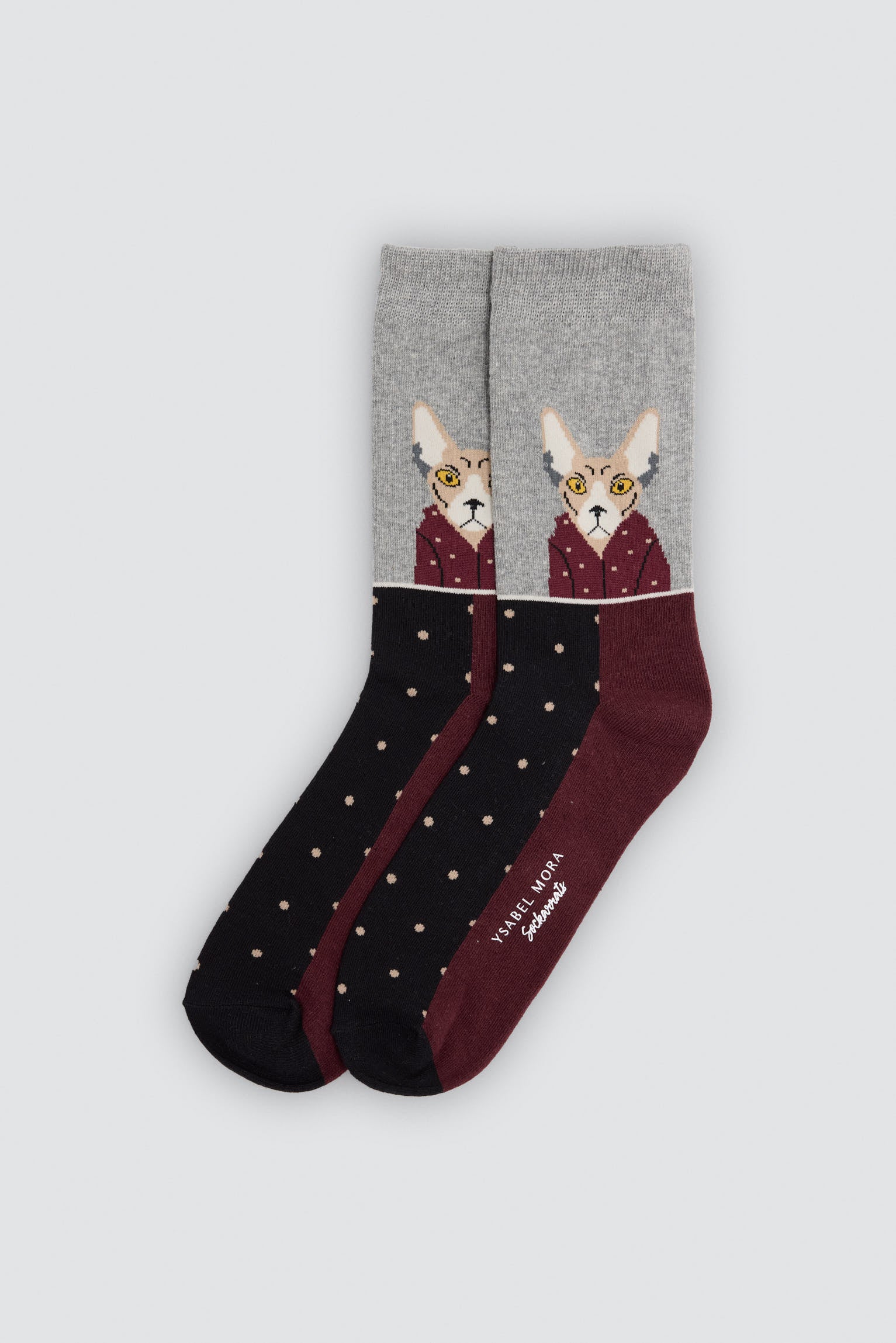 Pack of 4 fun animal-print Sockarrats socks