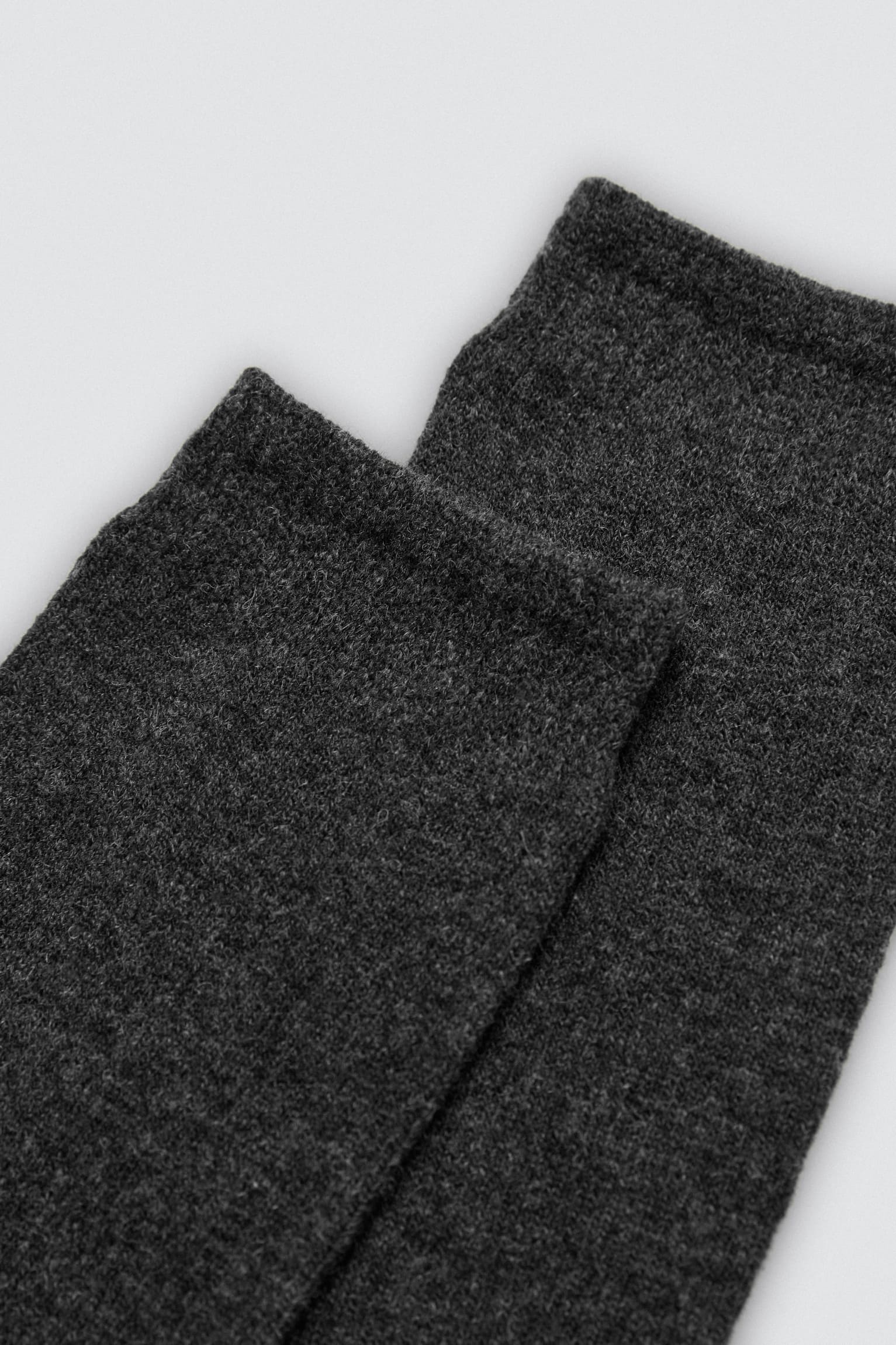 Pack of 3 basic wool socks in neutral colors