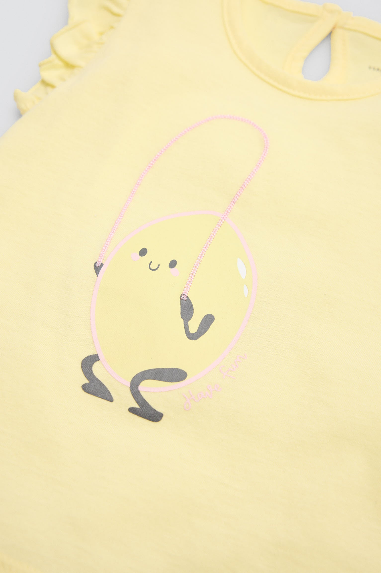 Conjunto bebé sin mangas estampado limones - Ysabel Mora