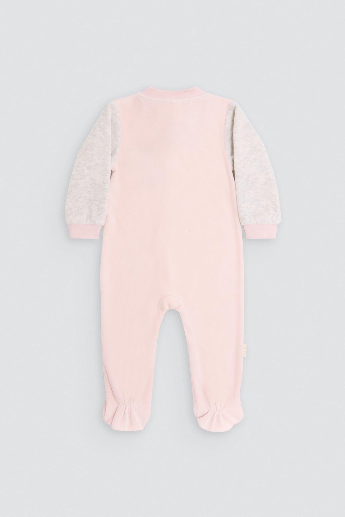 Pelele bebé cremallera estampado corazón - Ysabel Mora