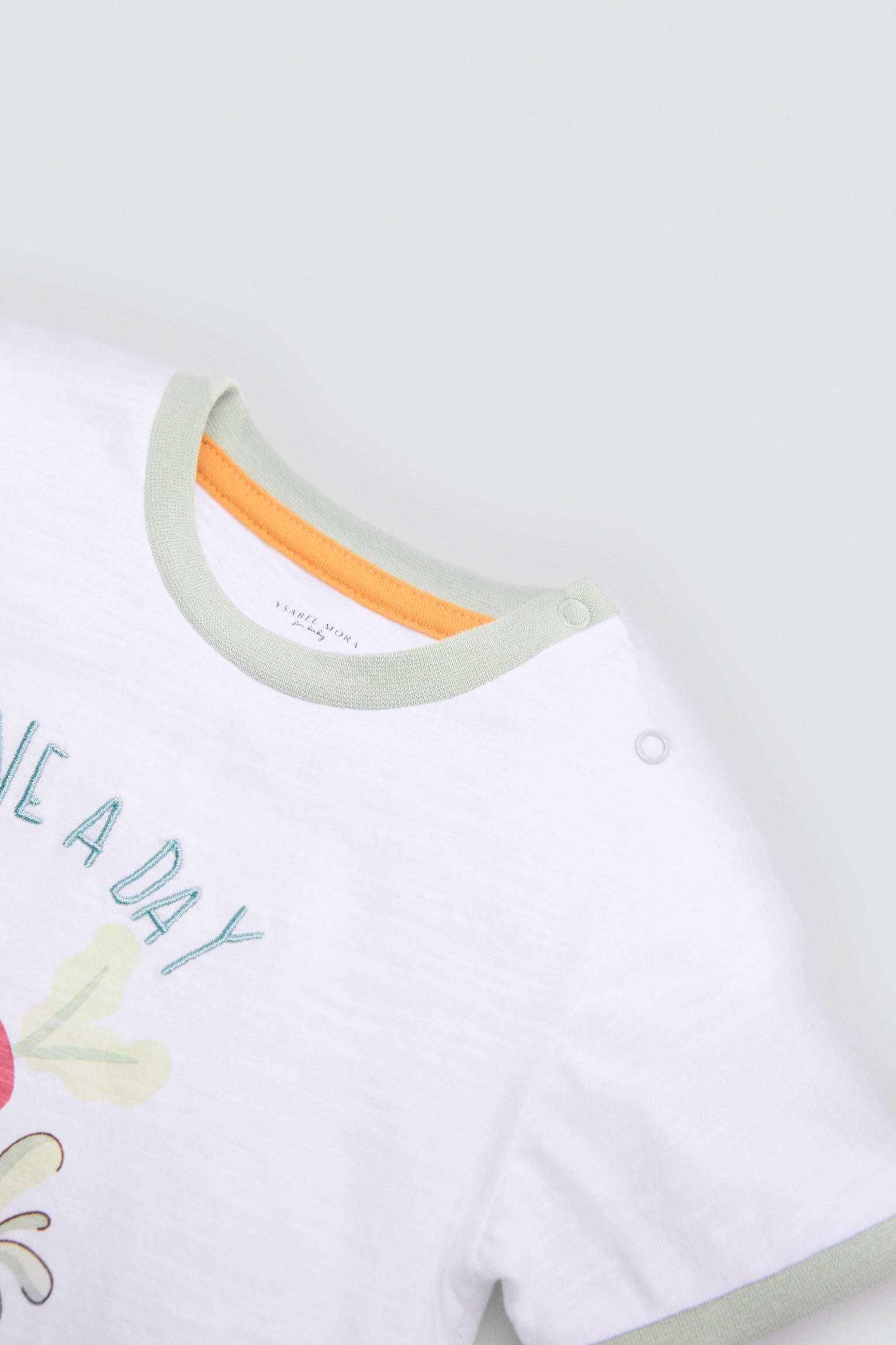 Conjunto bebé verano camiseta y pantalón corto - Ysabel Mora