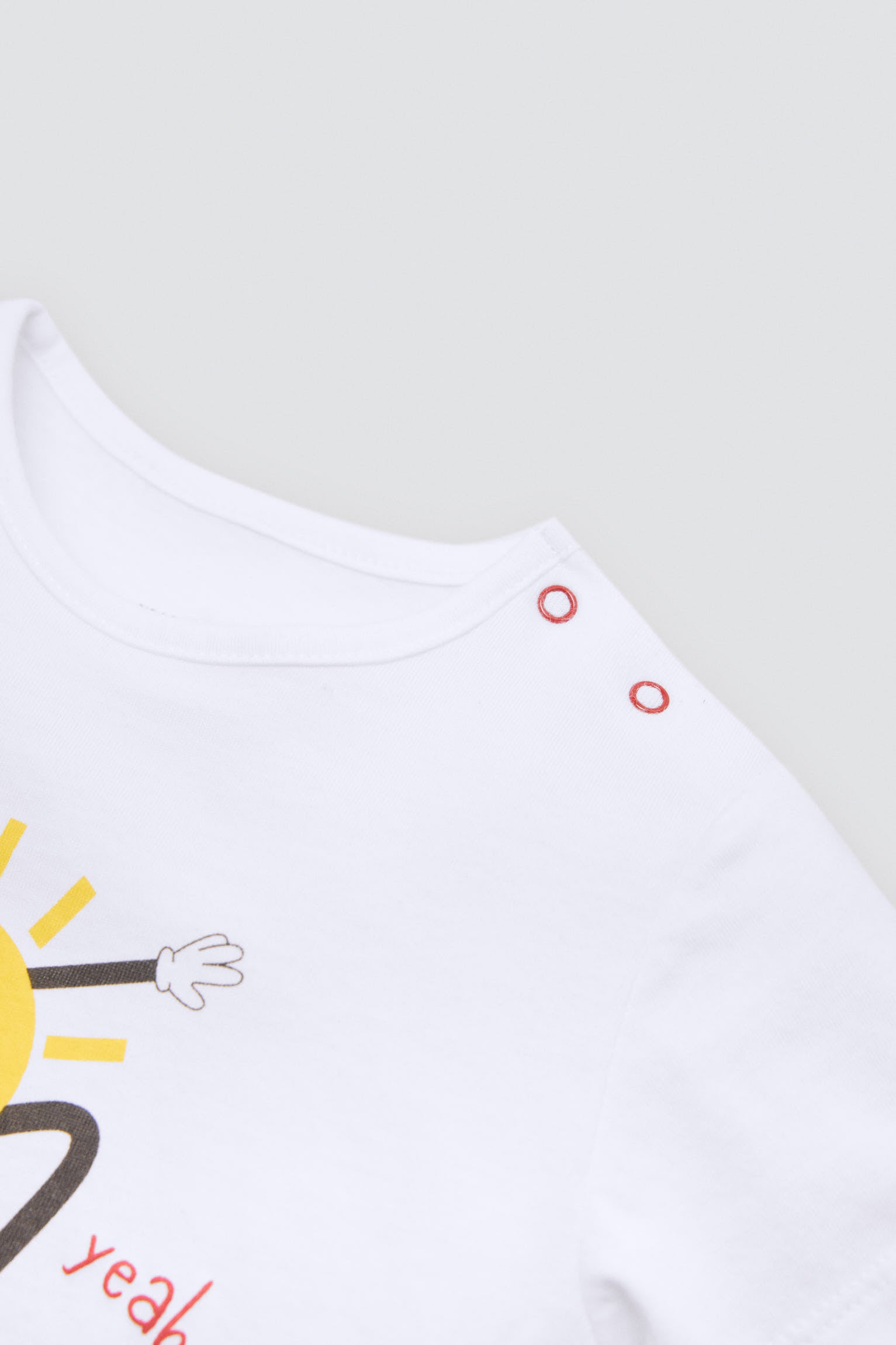 Conjunto bebé manga corta Here come the fun - Ysabel Mora