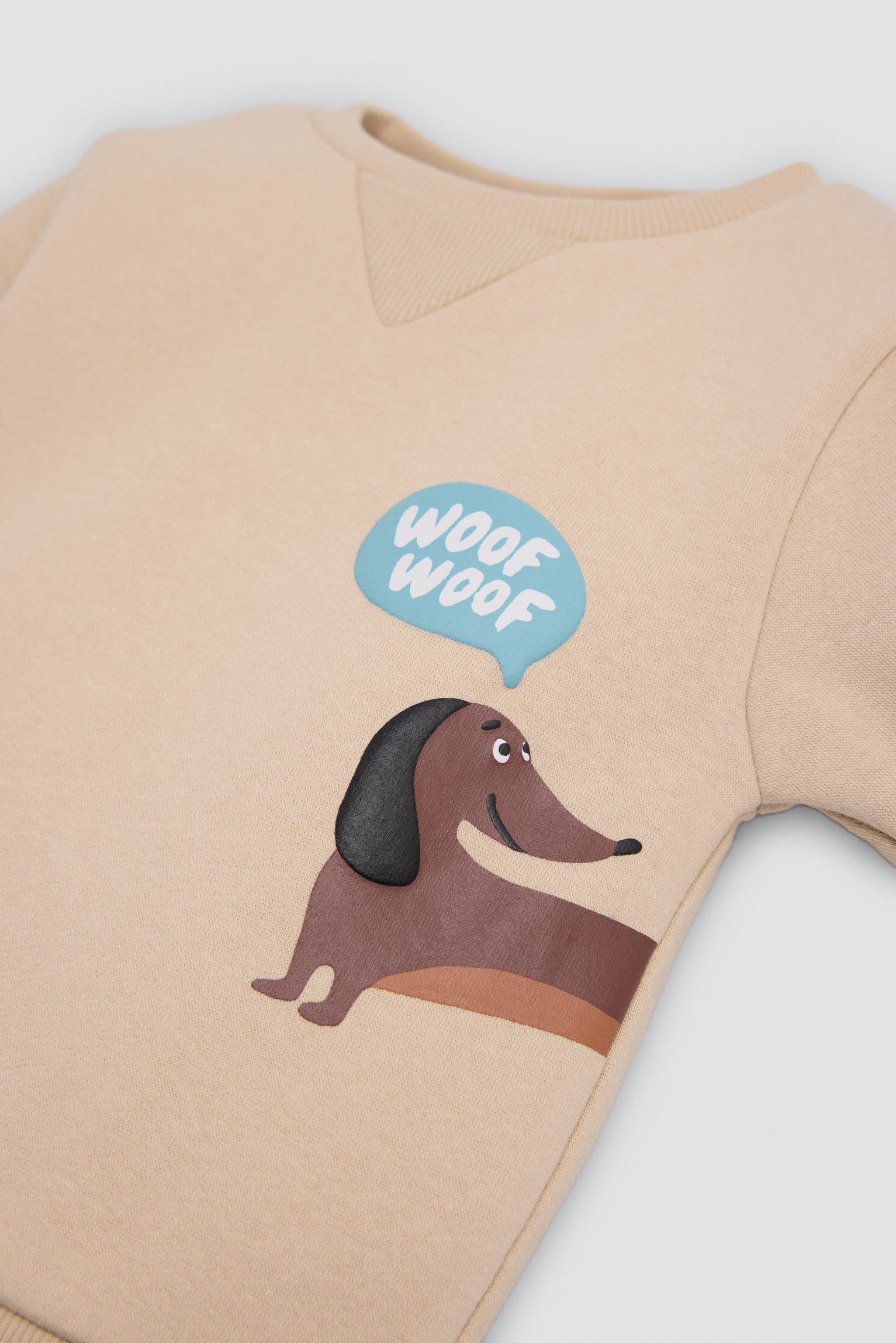 Conjunto chándal bebé estampado perros salchicha - Ysabel Mora