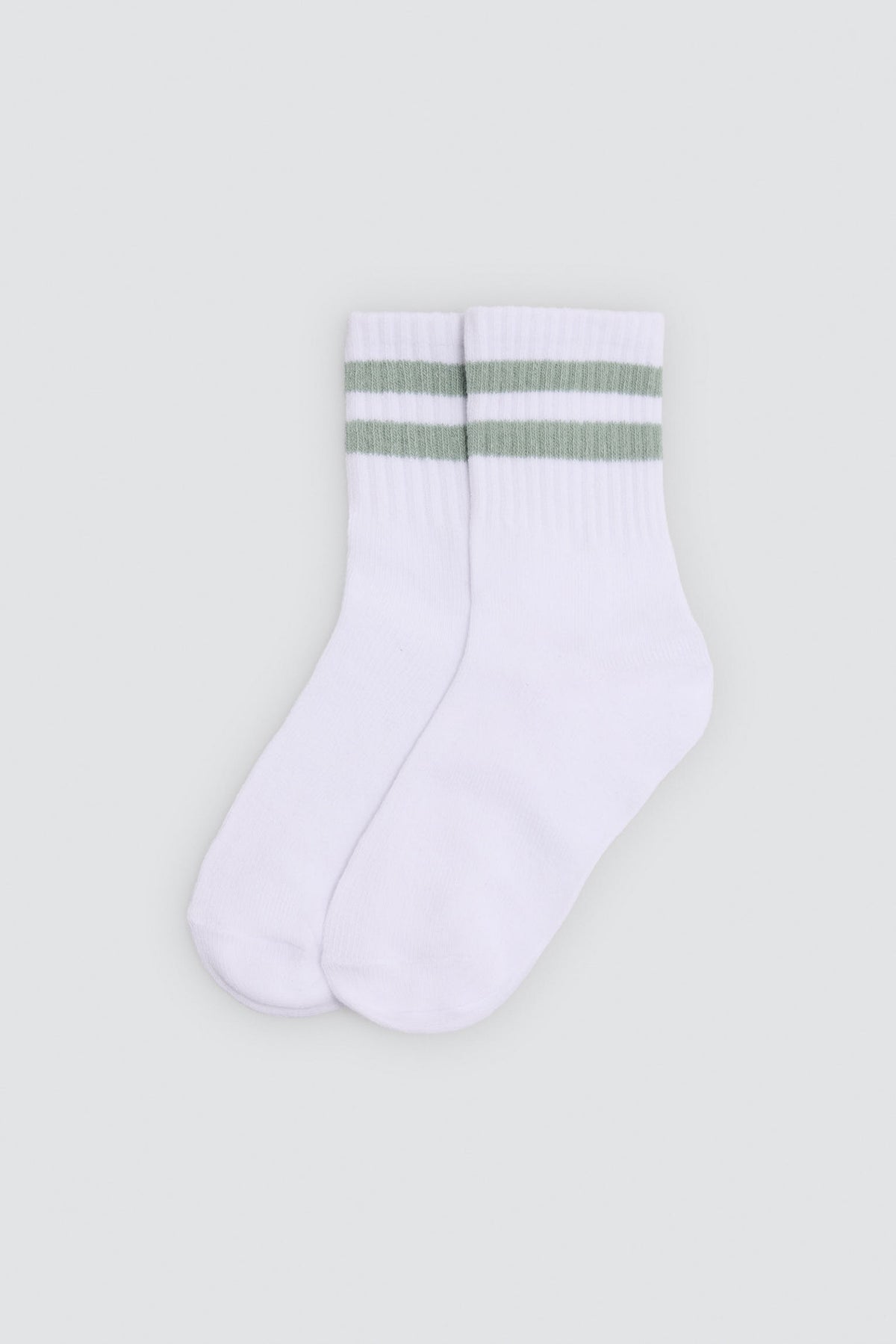 Pack of 6 girls' striped socks
