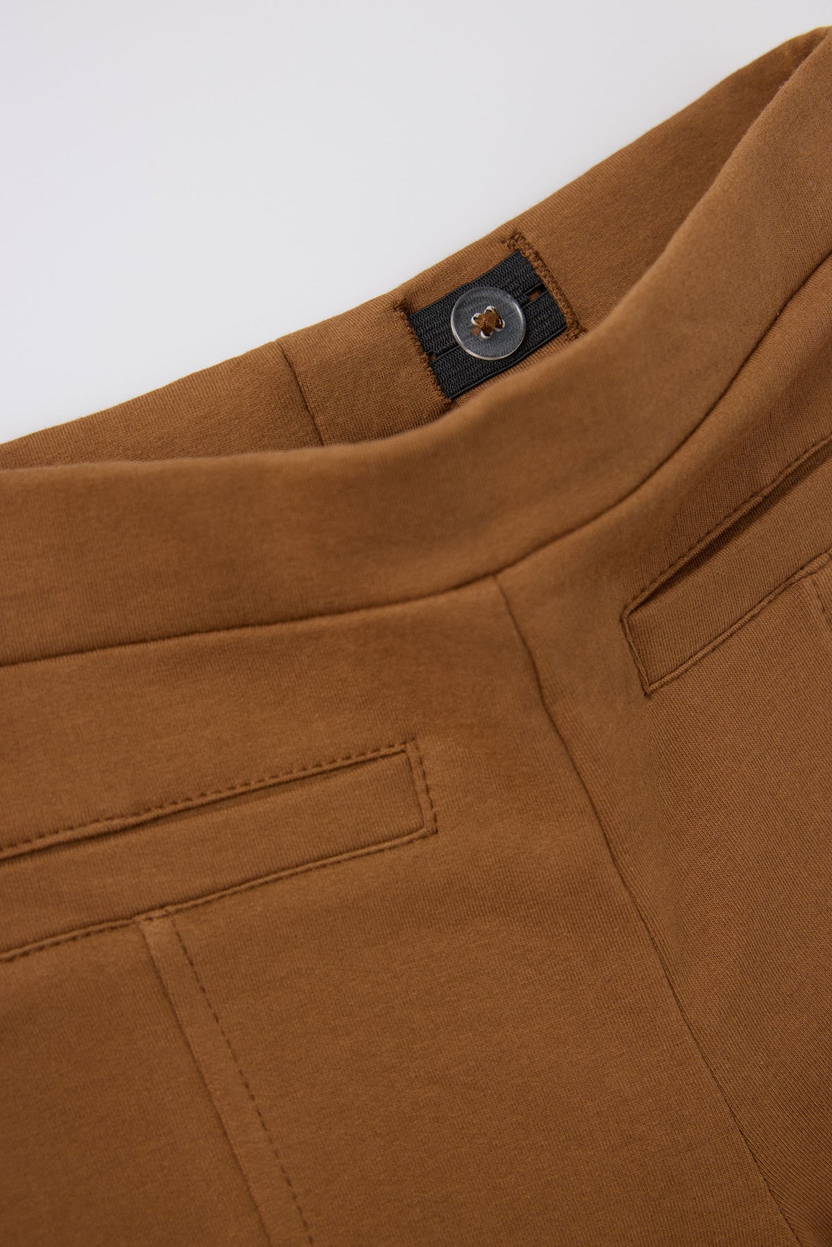 THERMAL Girls' brown brushed skinny leggings