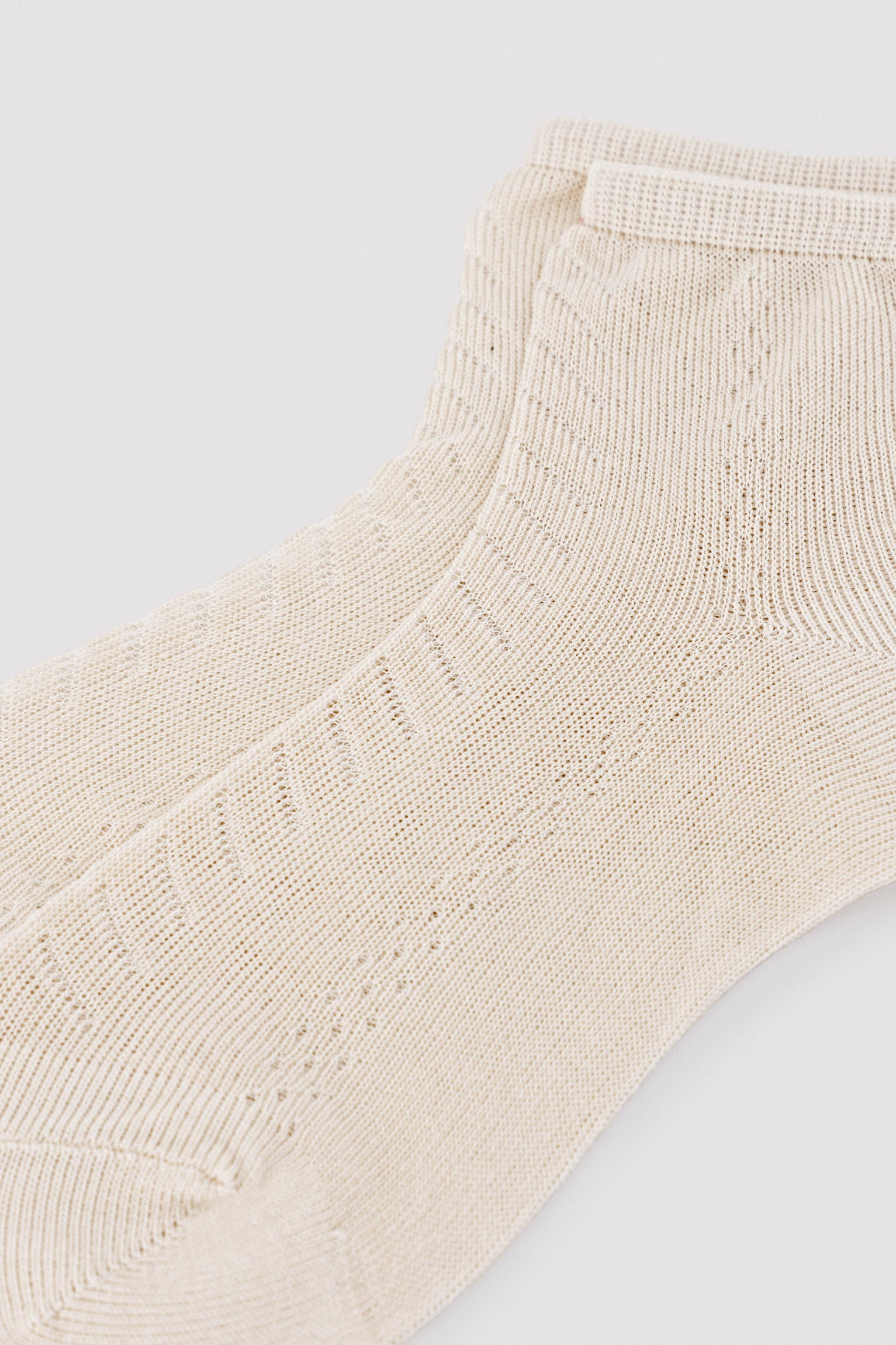 openwork linen children's socks
