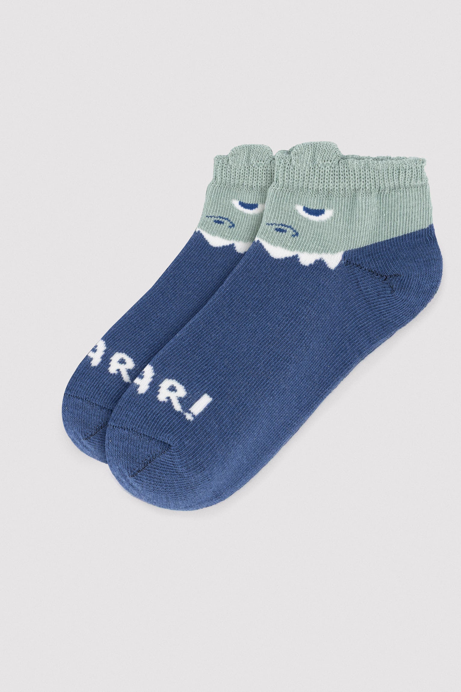 Pack of 3 children's printed ankle socks Roar