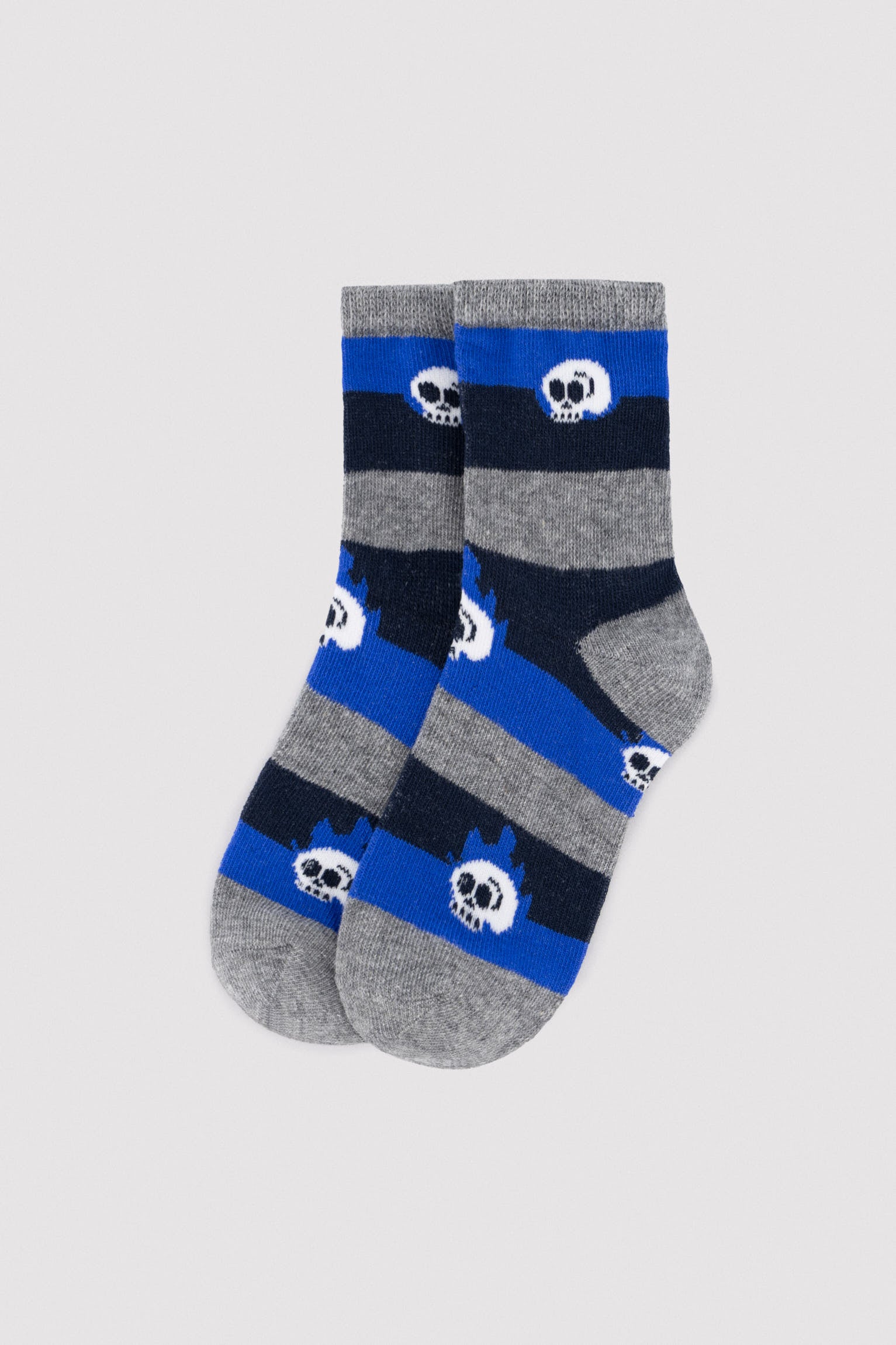 Pack of 3 children's printed short socks