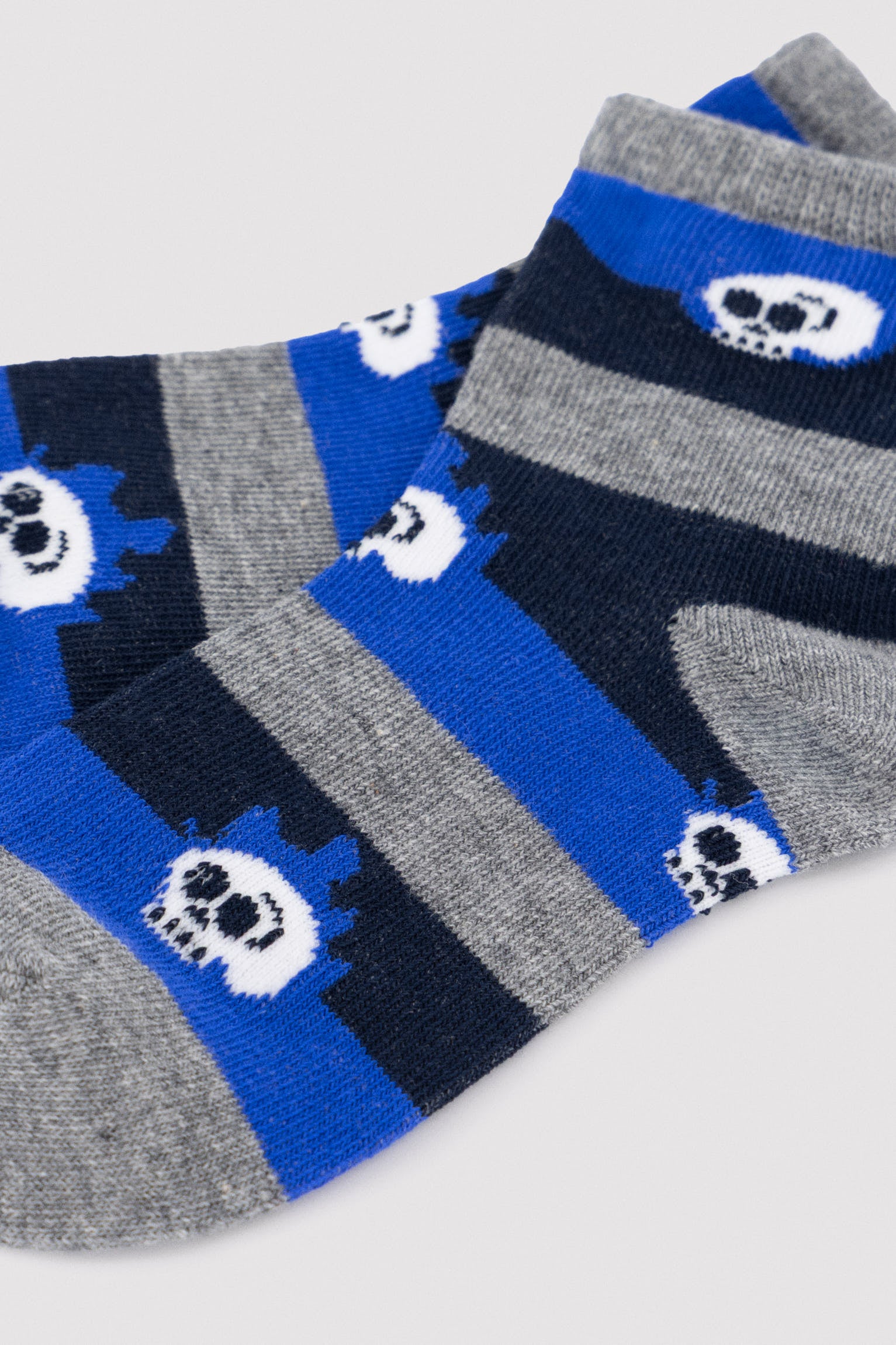 Pack of 3 children's printed short socks