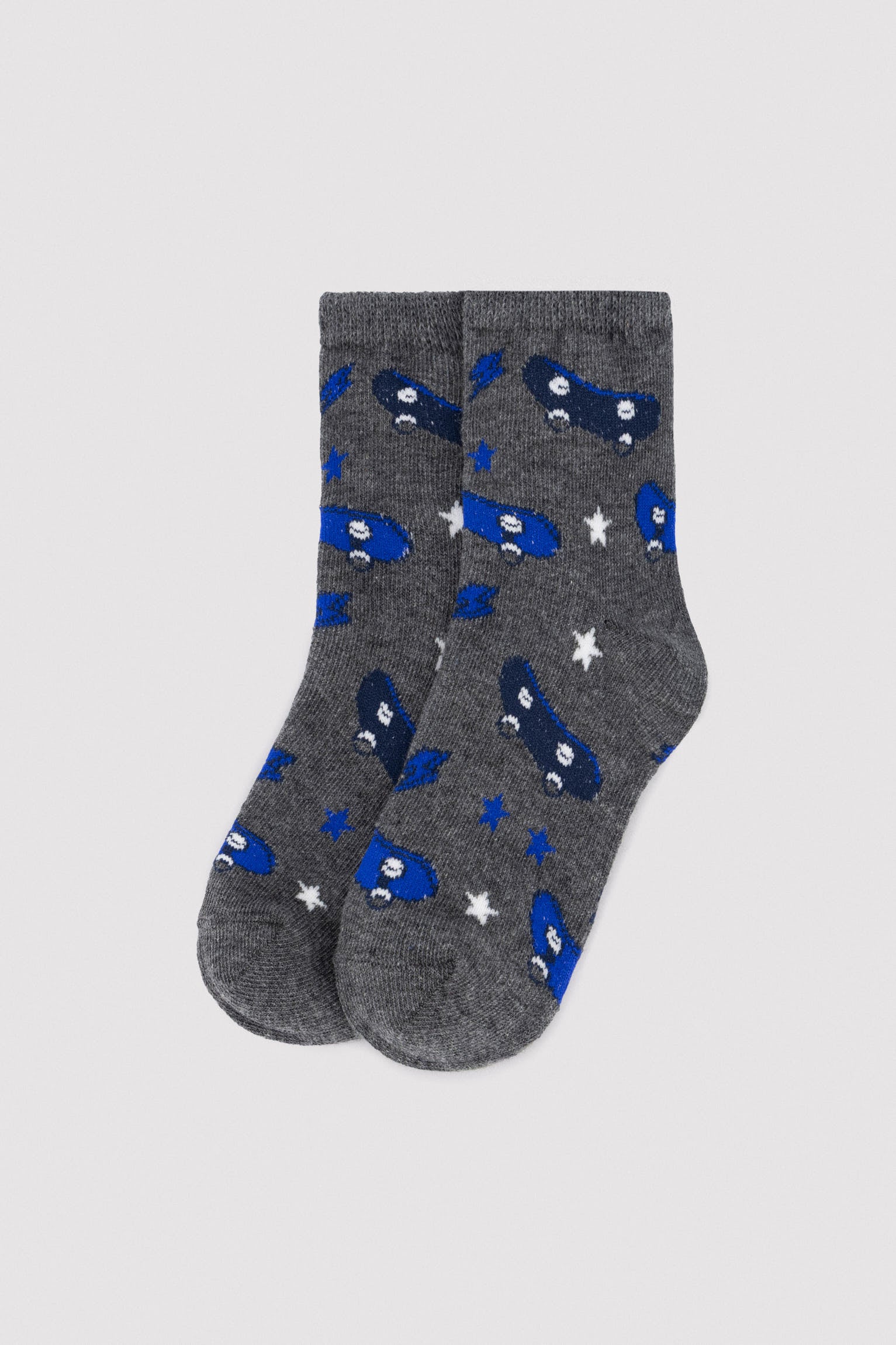 Pack of 3 children's printed short socks