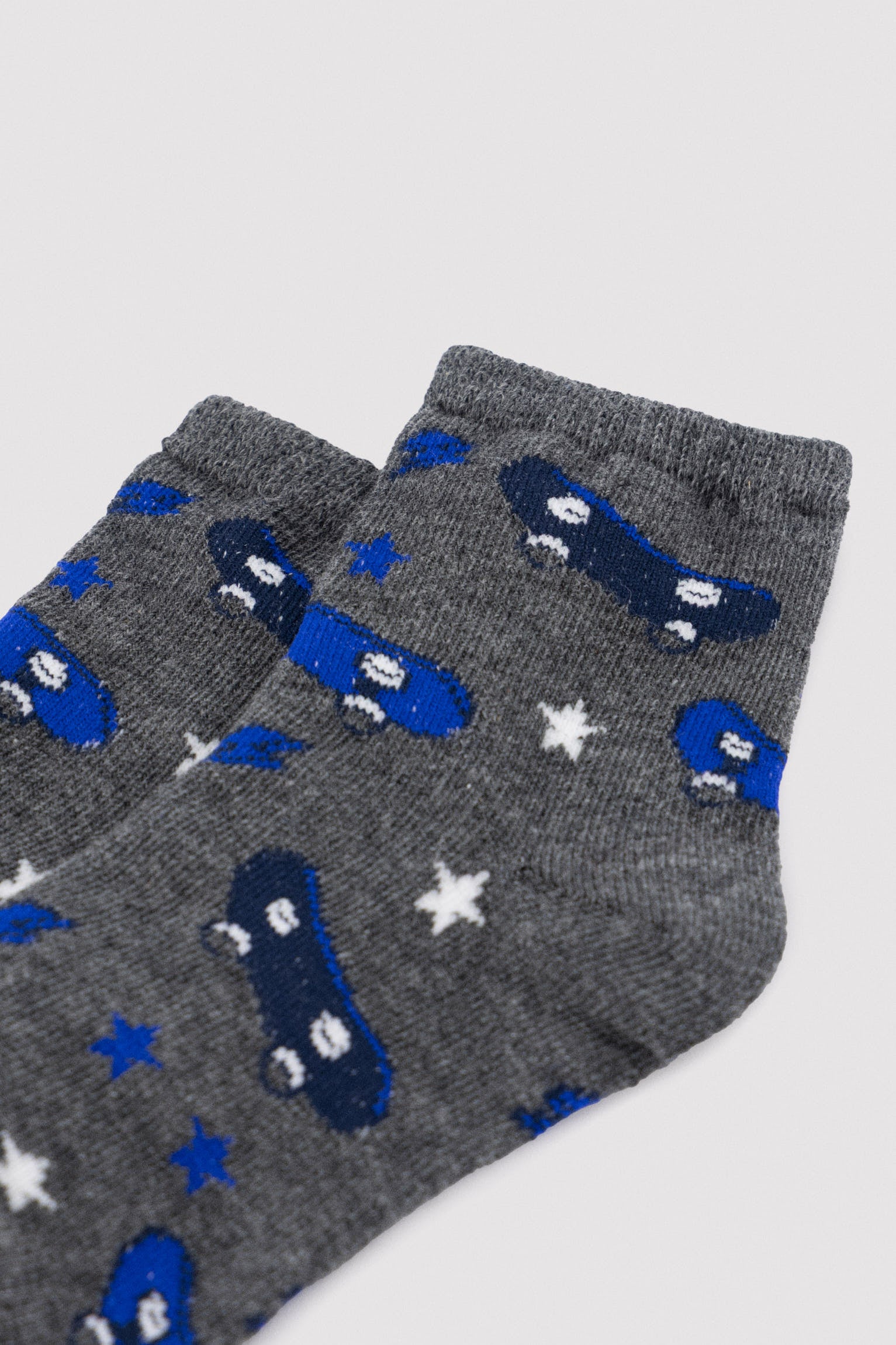 Pack of 3 children's printed short socks