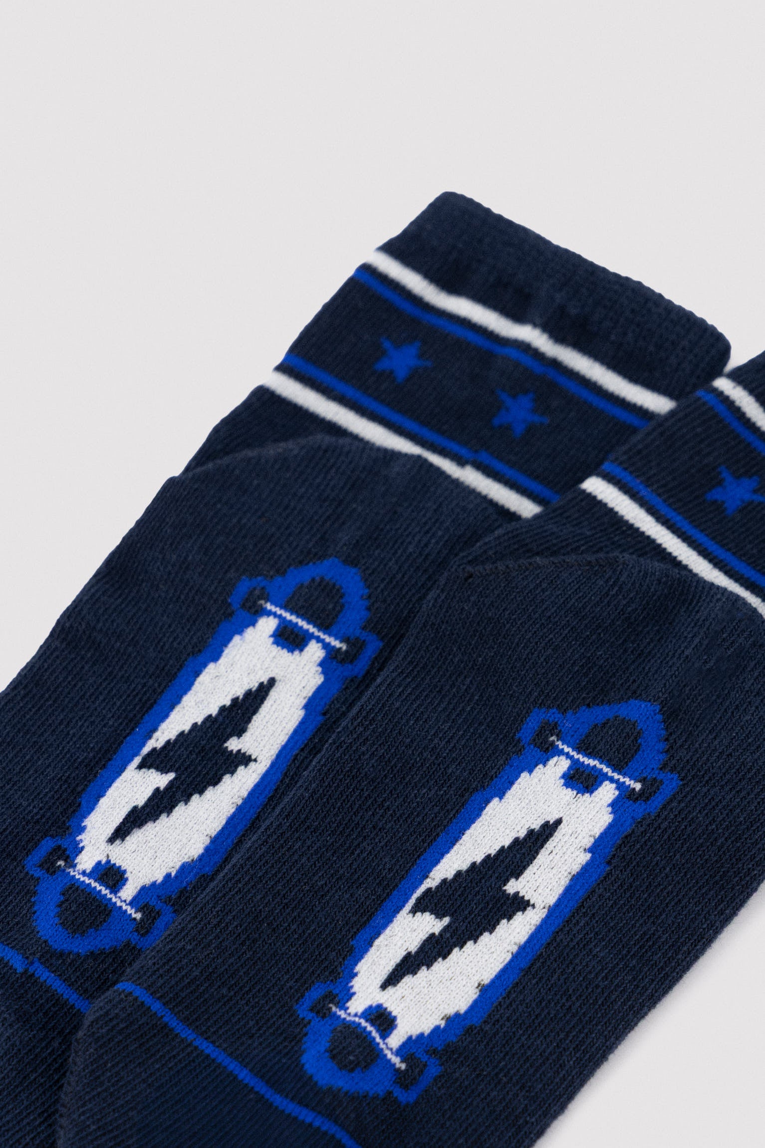 Pack of 3 children's printed short socks