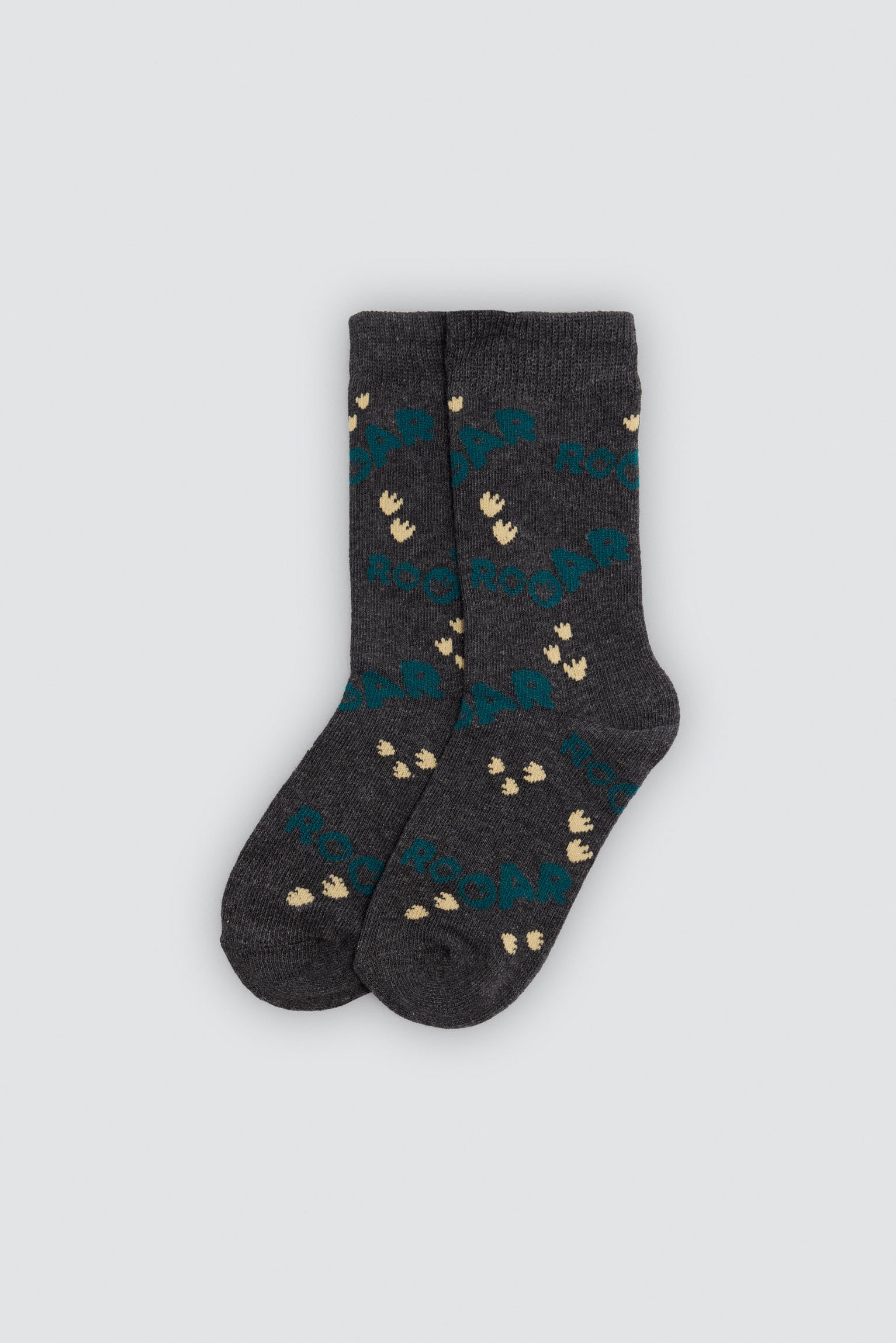 Pack of 4 dinosaur-print socks