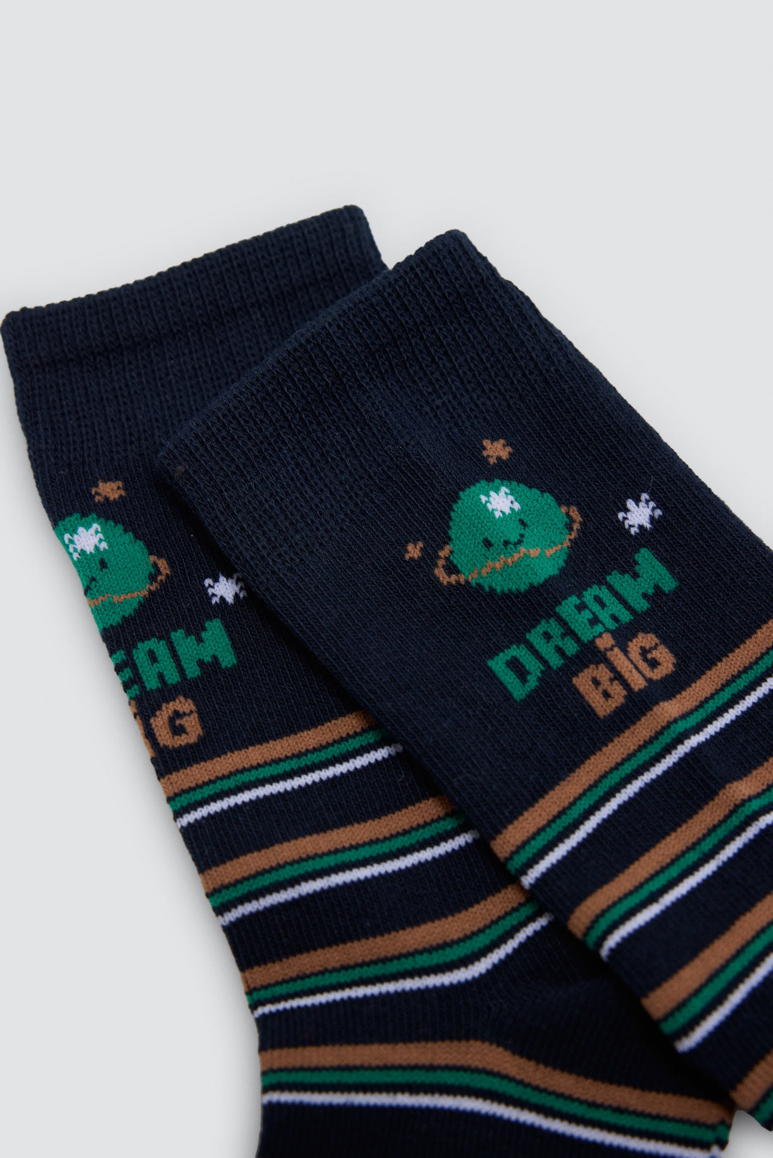 Pack of 4 astronaut-print socks