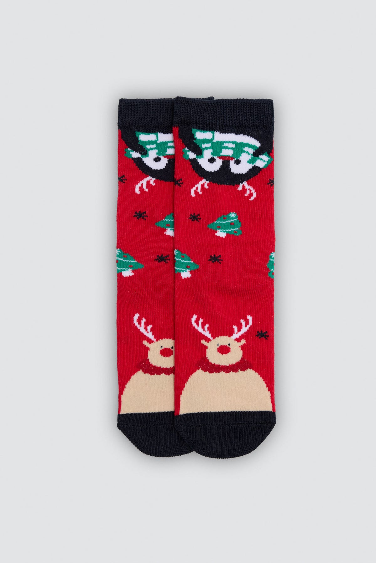 Pack of 2 children's Christmas-print socks