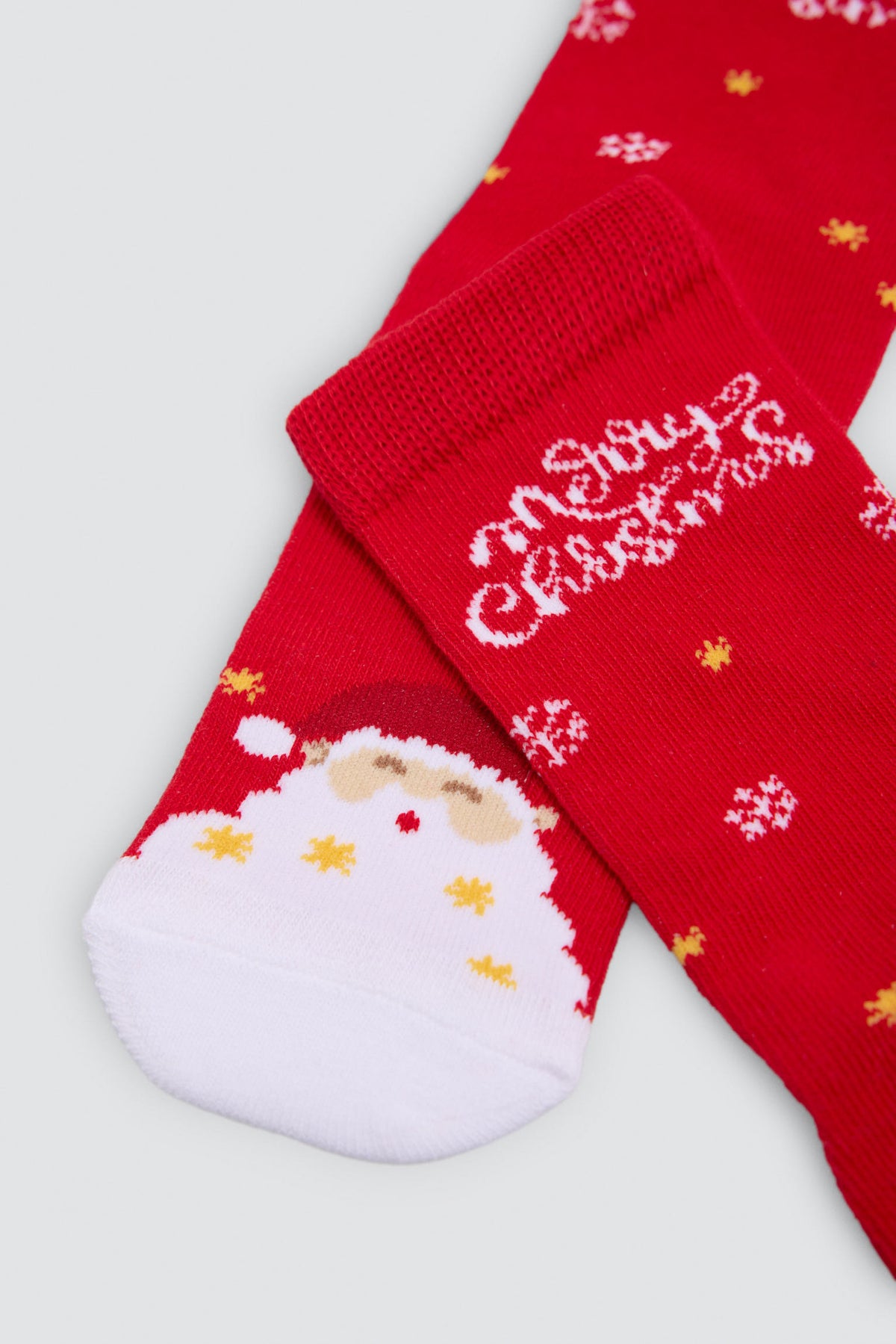 Pack of 2 children's Christmas-print socks