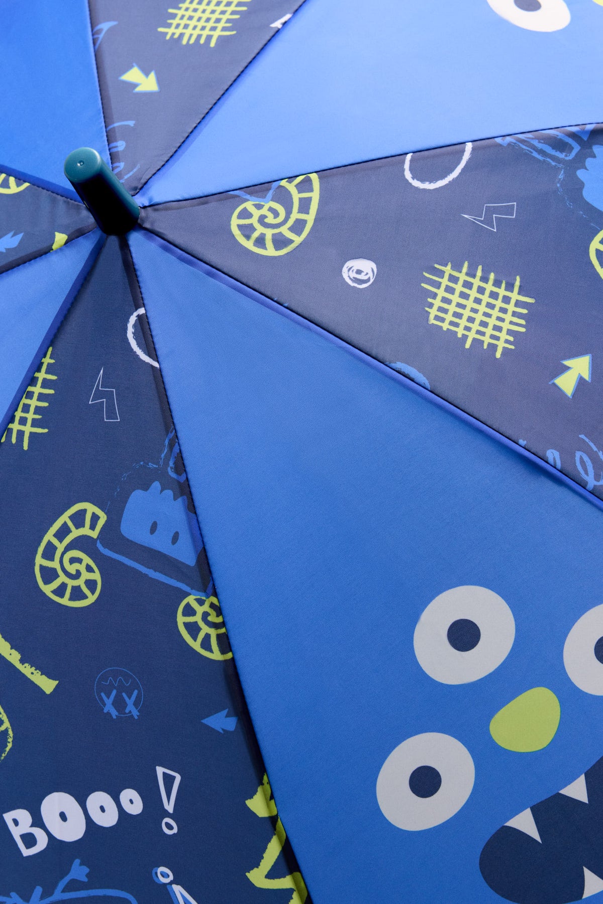 Boys' monster-print umbrella