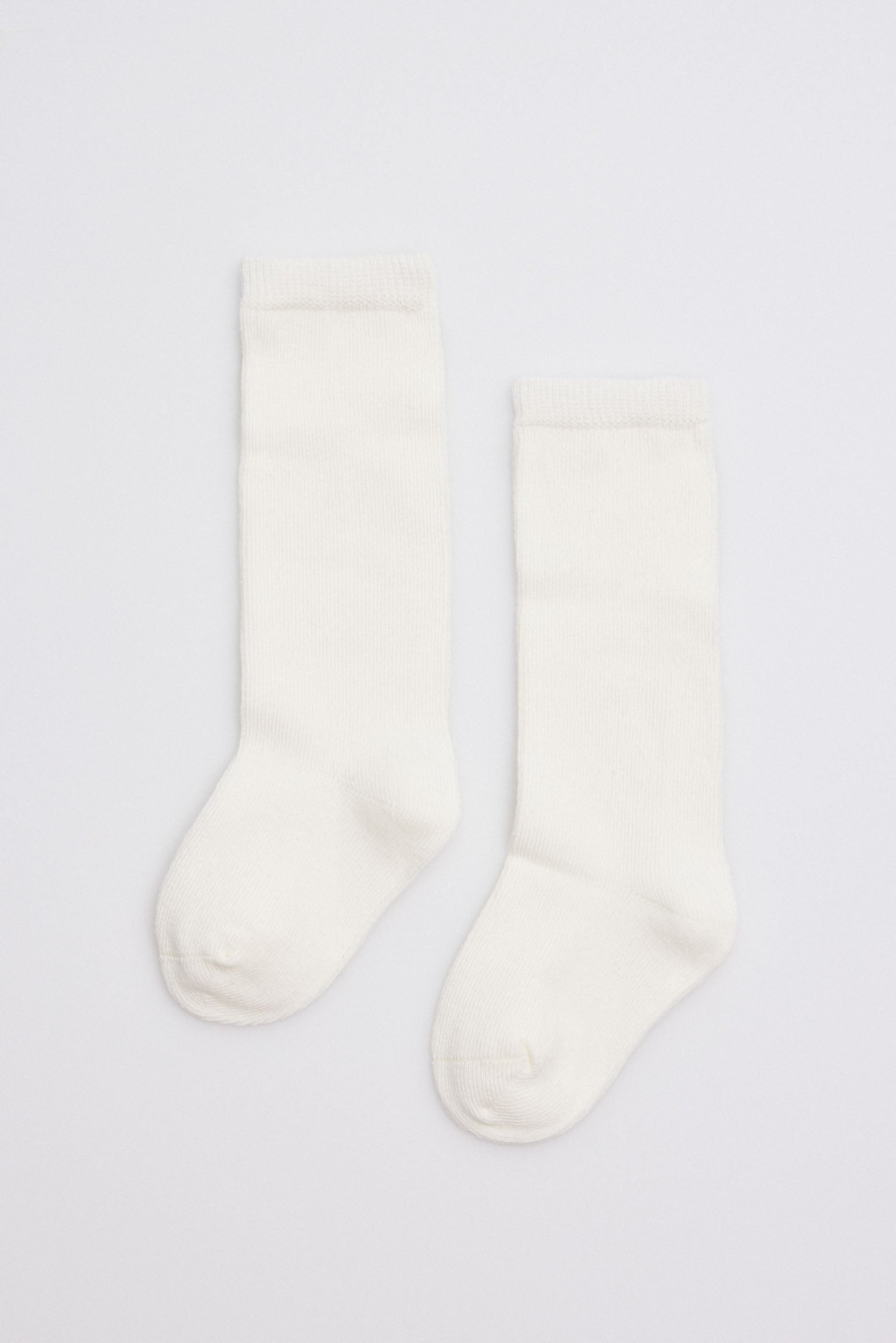 52529 1 calcetin bebe largo - Marfil
