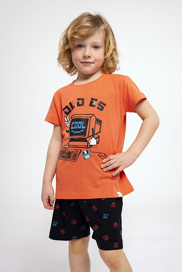 Short cotton children's pajamas Old is Cool | MUYDEMI