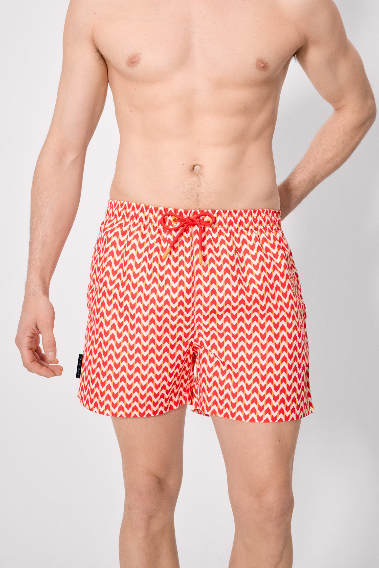 Bañador medio estampado étnico - Ysabel Mora