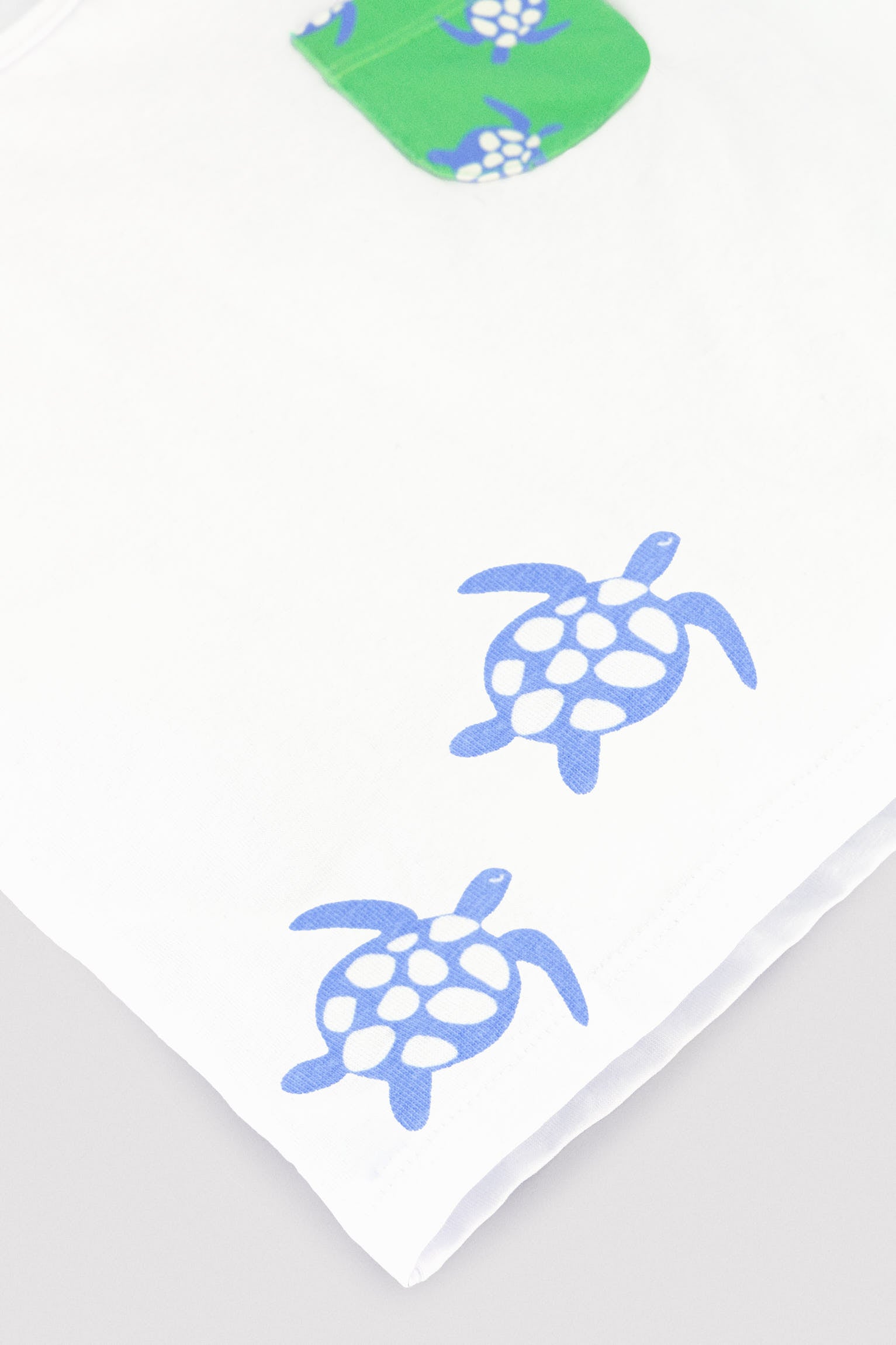 Baby turtle print t-shirt and boxer shorts set