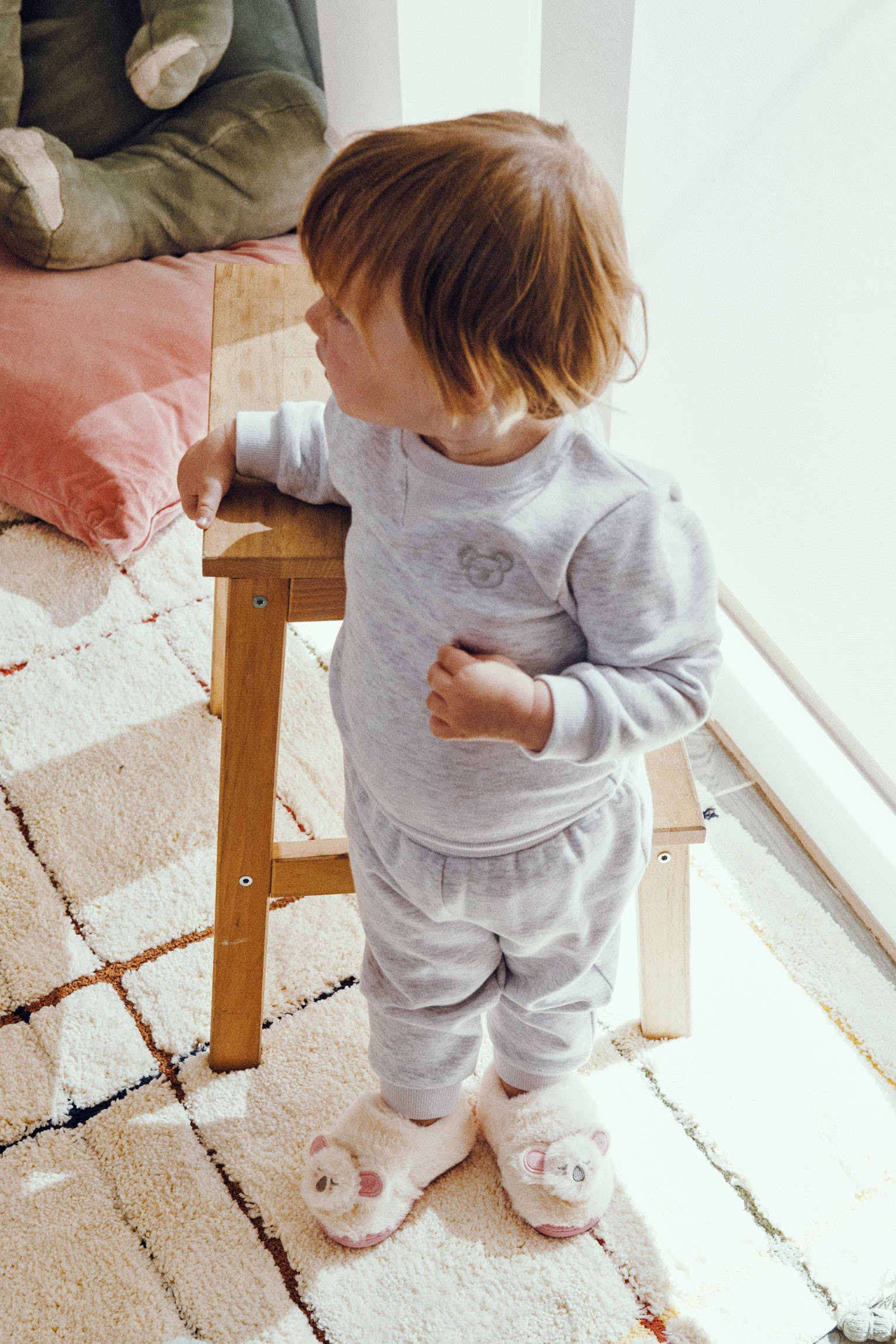 PRE-SALE Basic baby set: gray sweatshirt and joggers