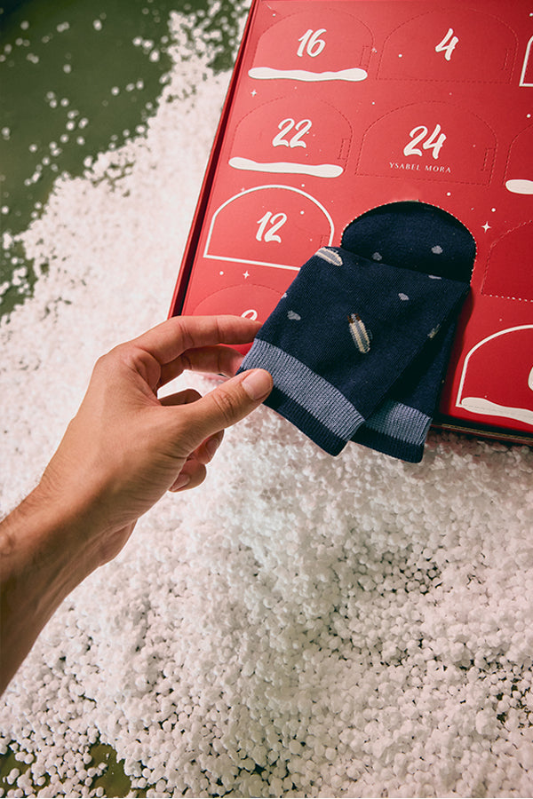 12-day advent calendar Men's socks