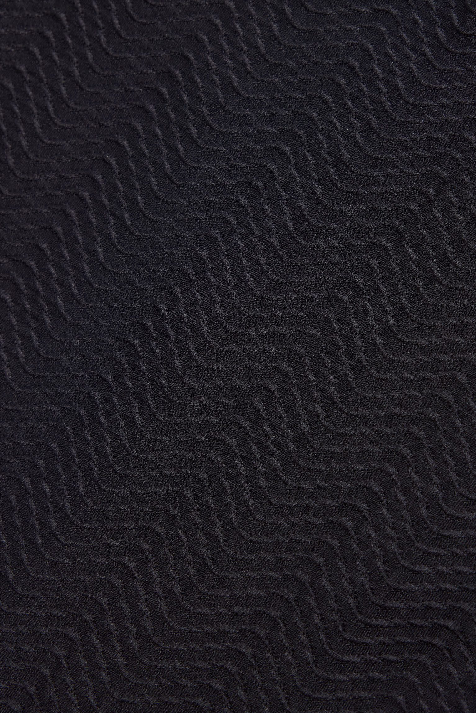 Bañador juvenil cut-out texturizado negro - Ysabel Mora