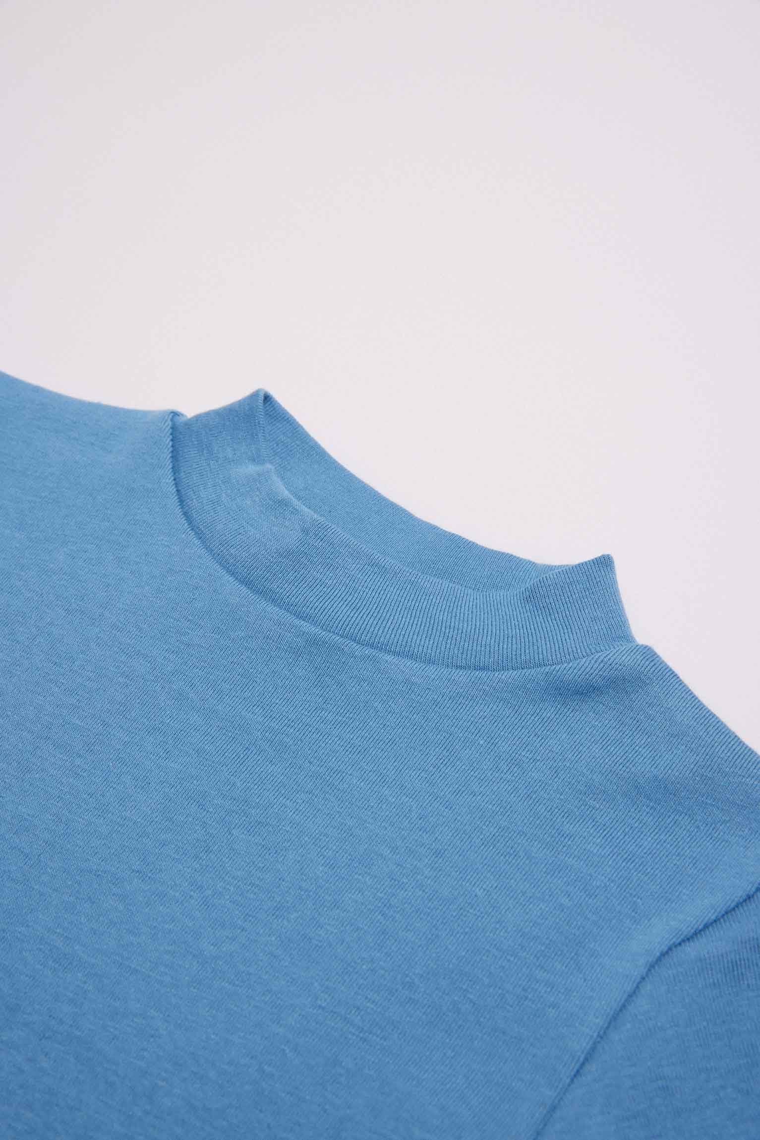 18308 2 camiseta interior manga larga niño - Azul