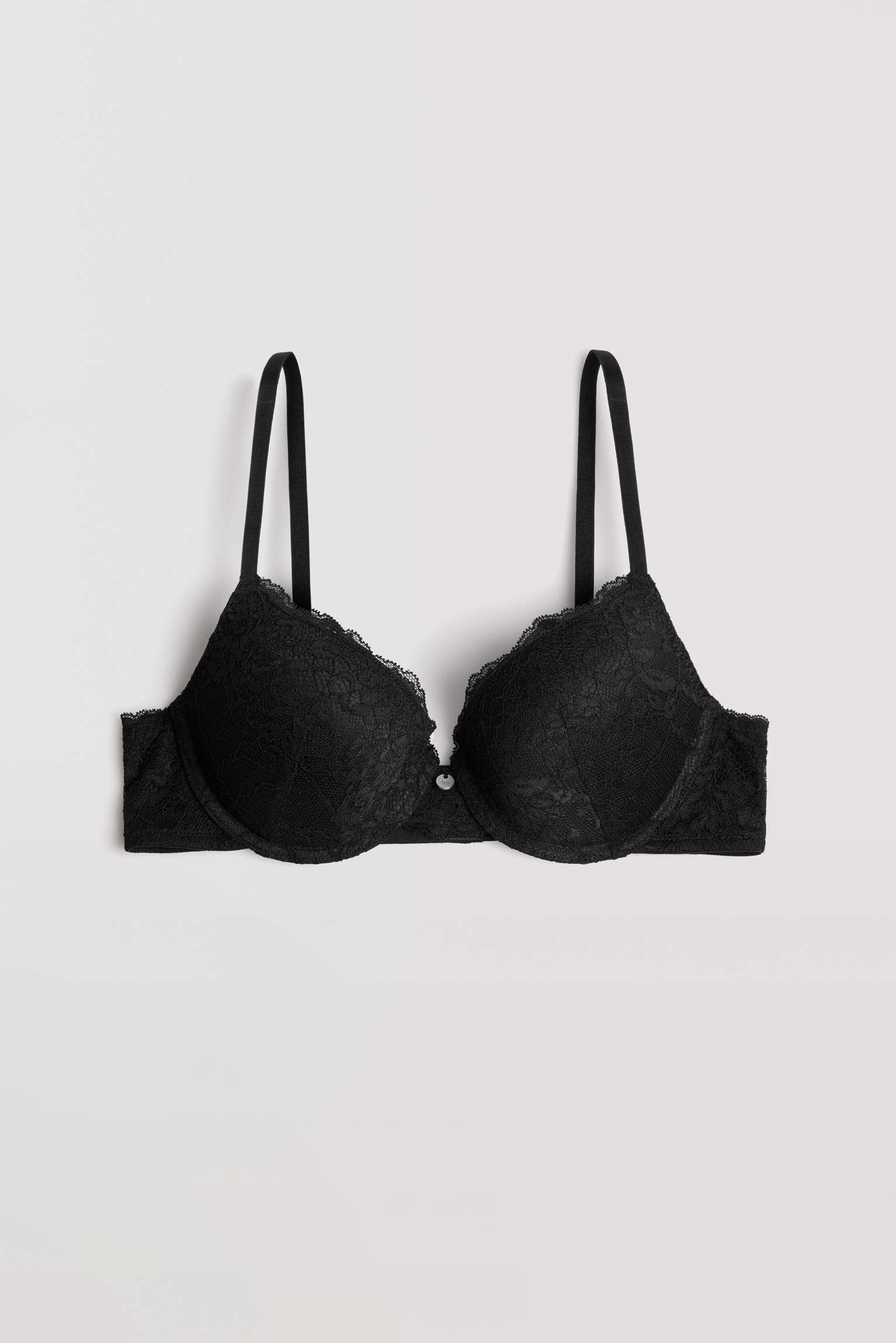 Black push up bra & Brazilian knickers lingerie black