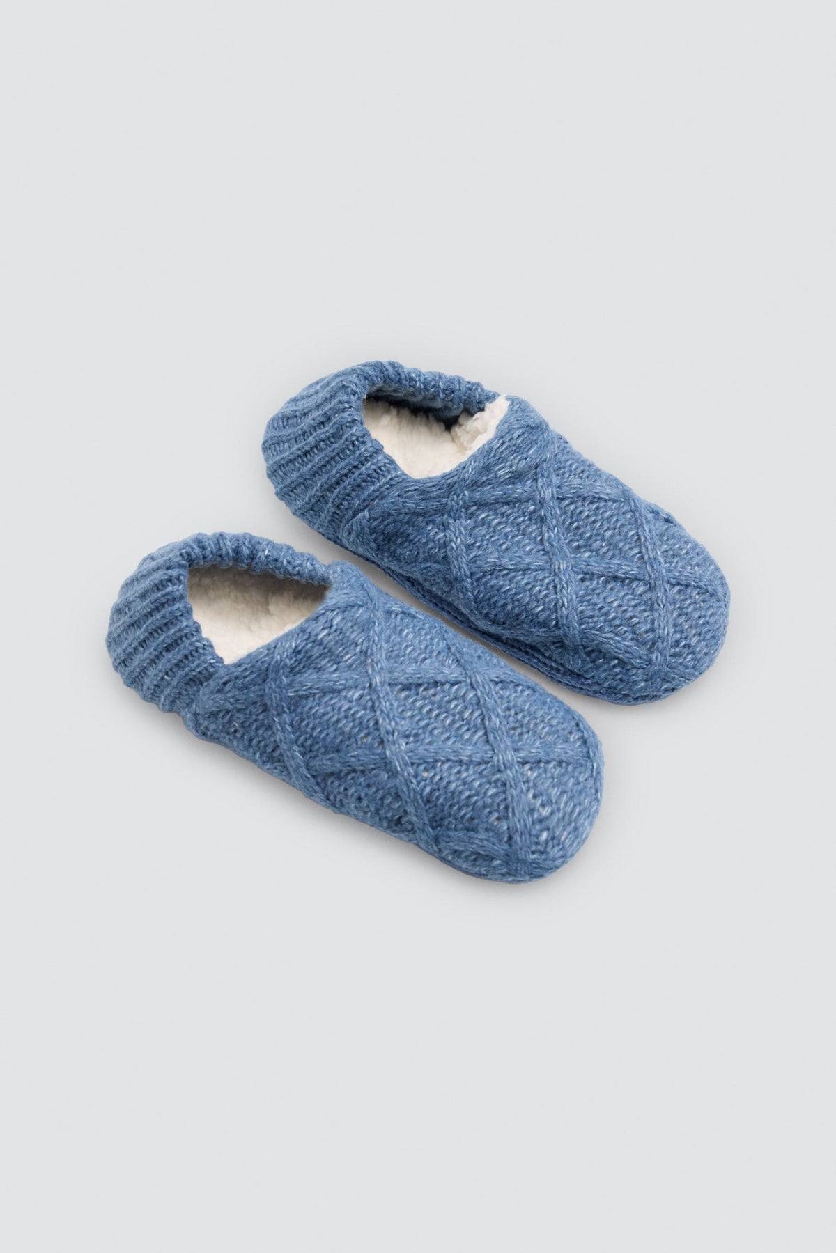 Women's non-slip slipper socks, blue