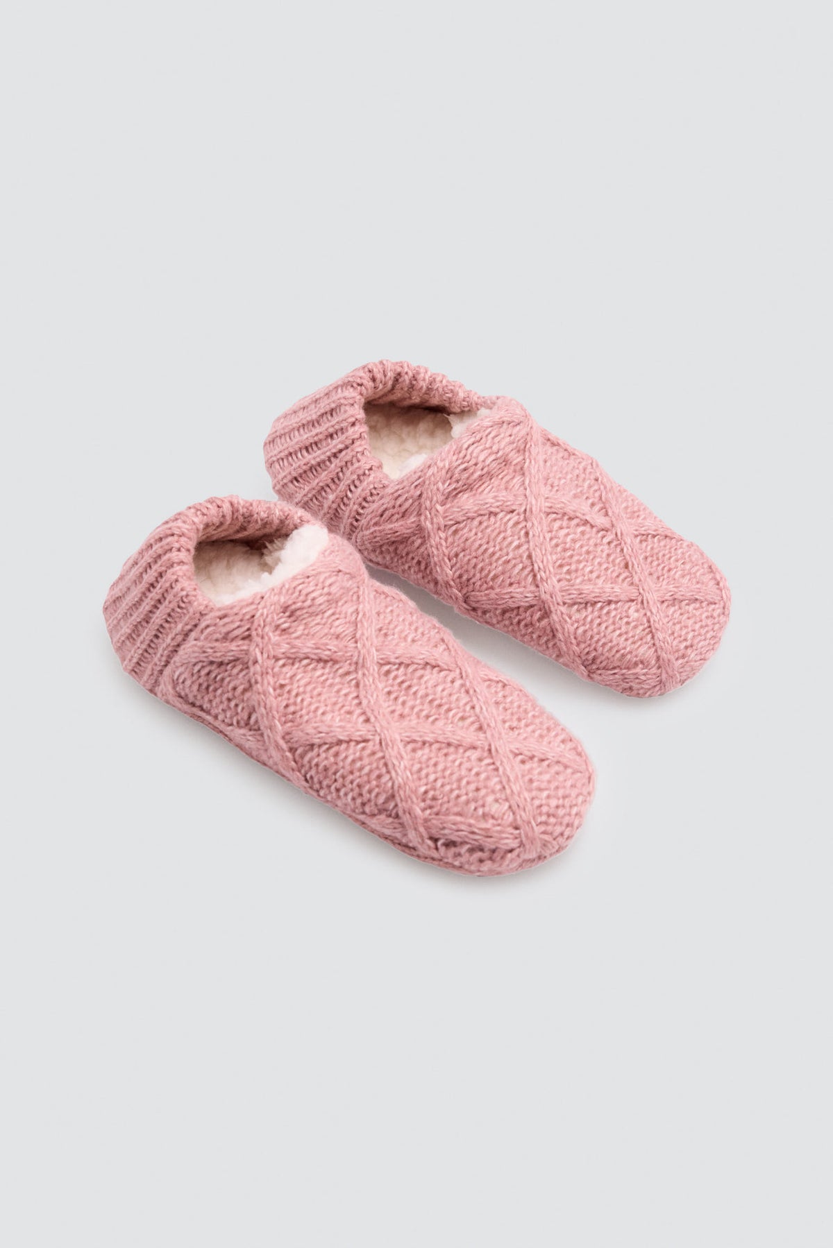 Women's non-slip slipper socks, pink