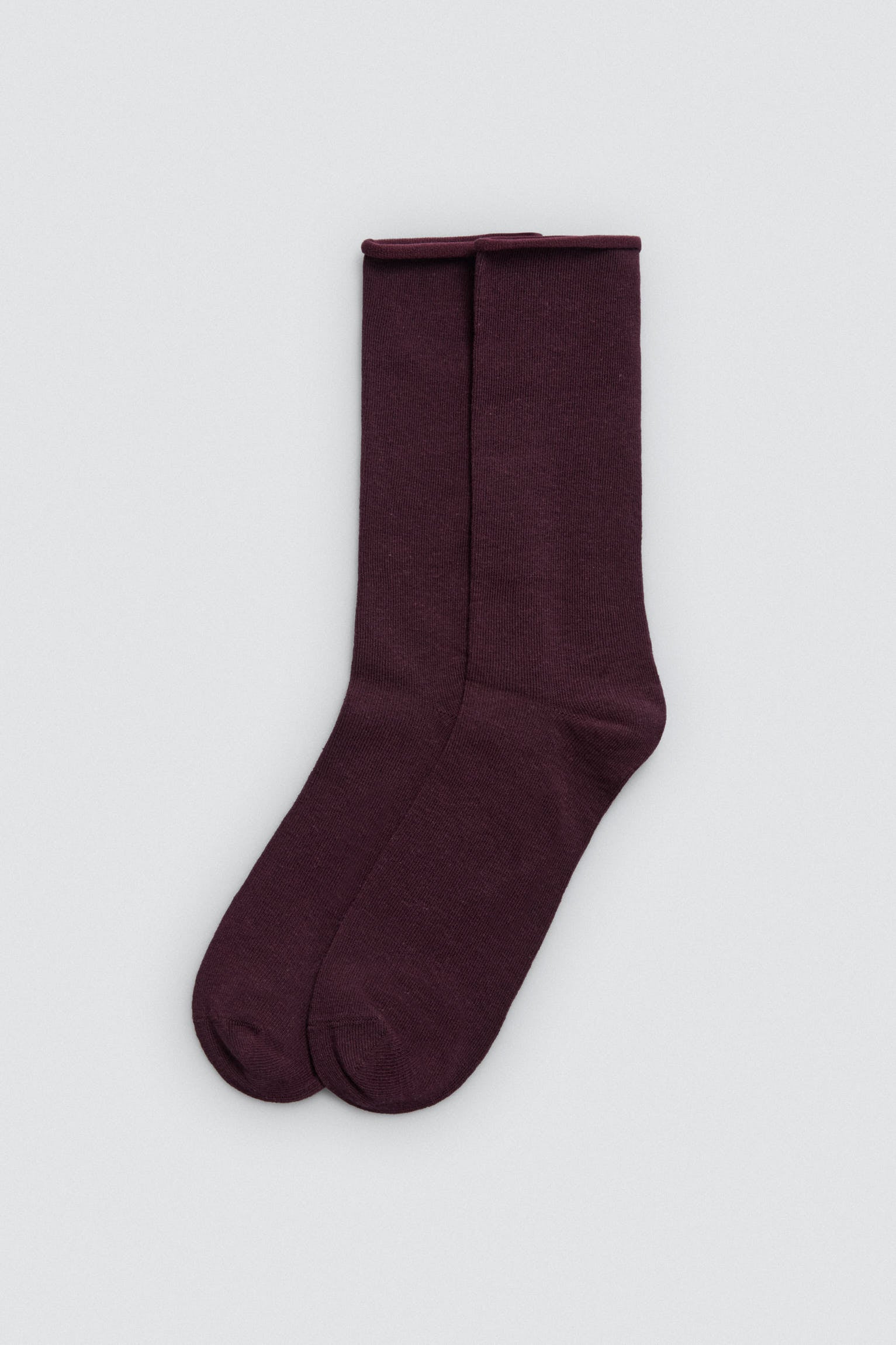 Pack of 3 cuffless socks in different colors