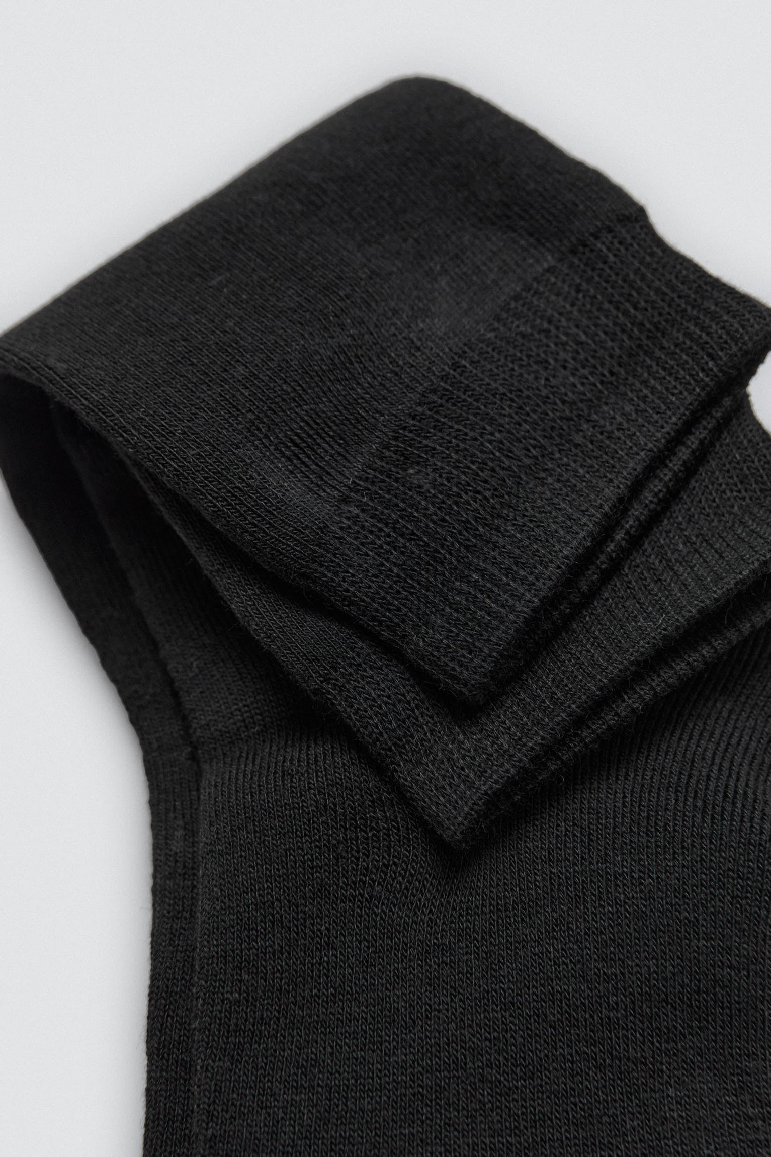 Pack of 3 black thermal socks