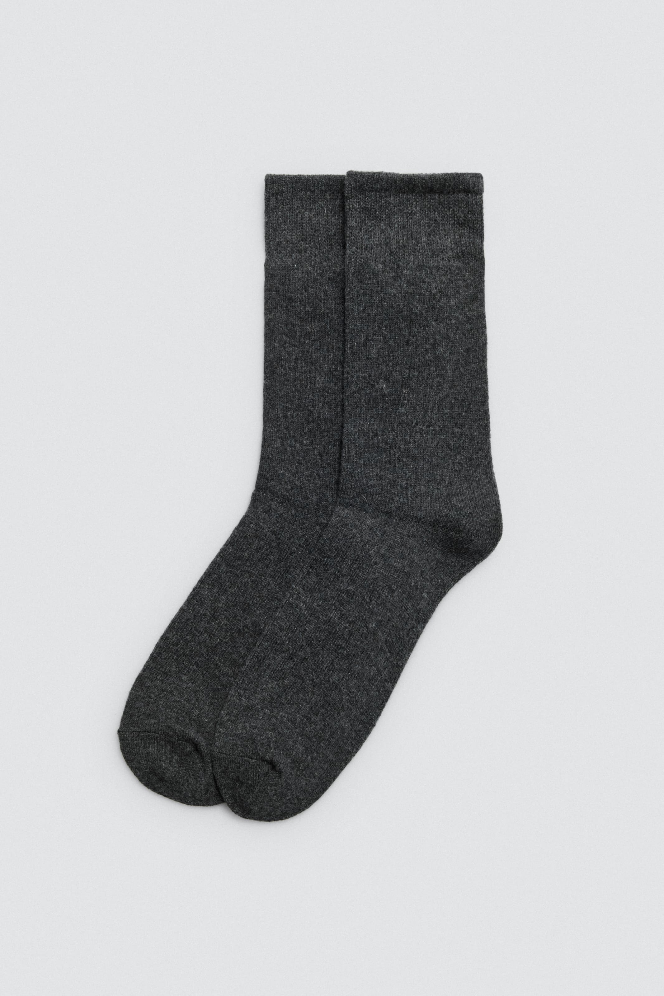Pack of 3 dark-toned wool socks