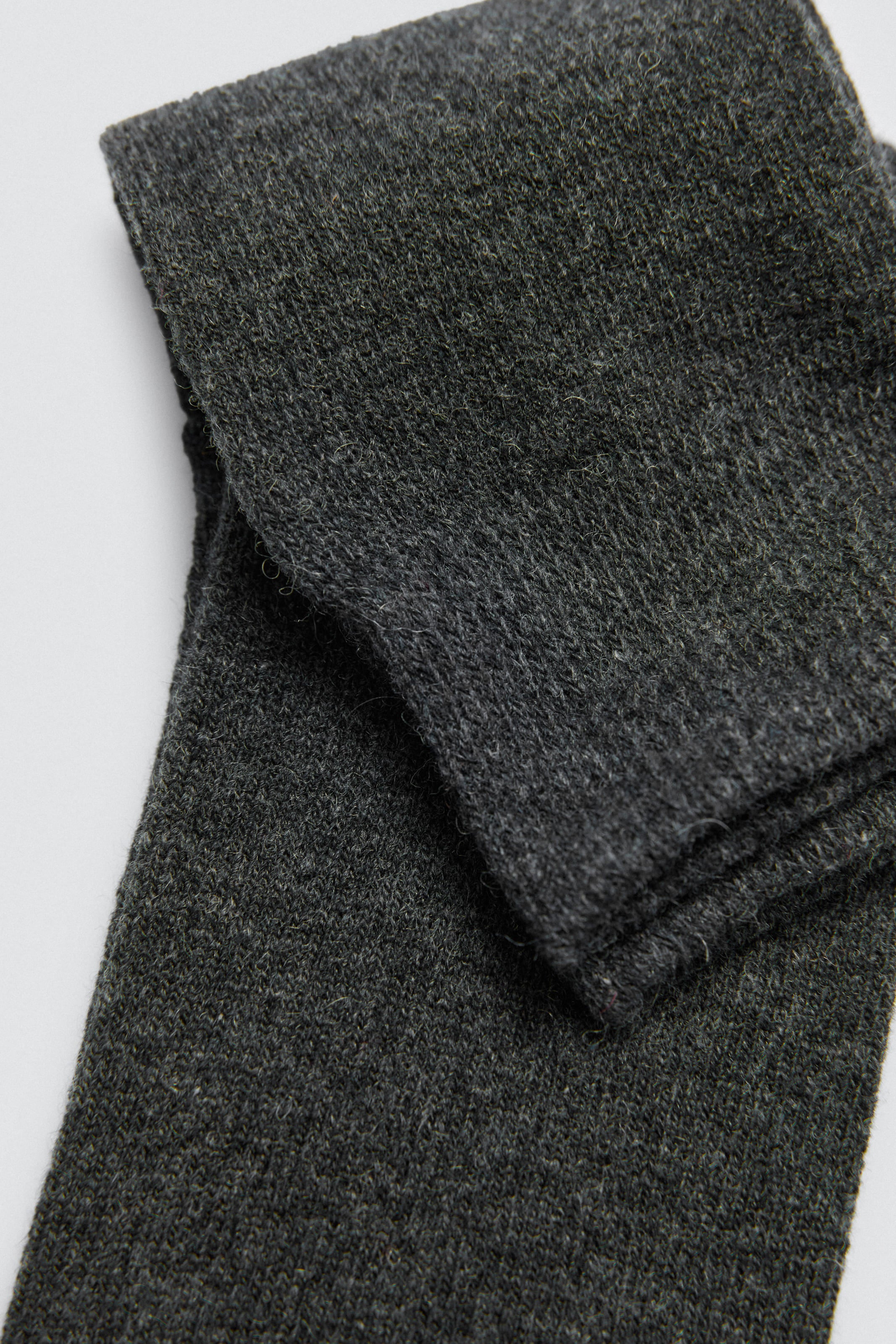 Pack of 3 dark-toned wool socks