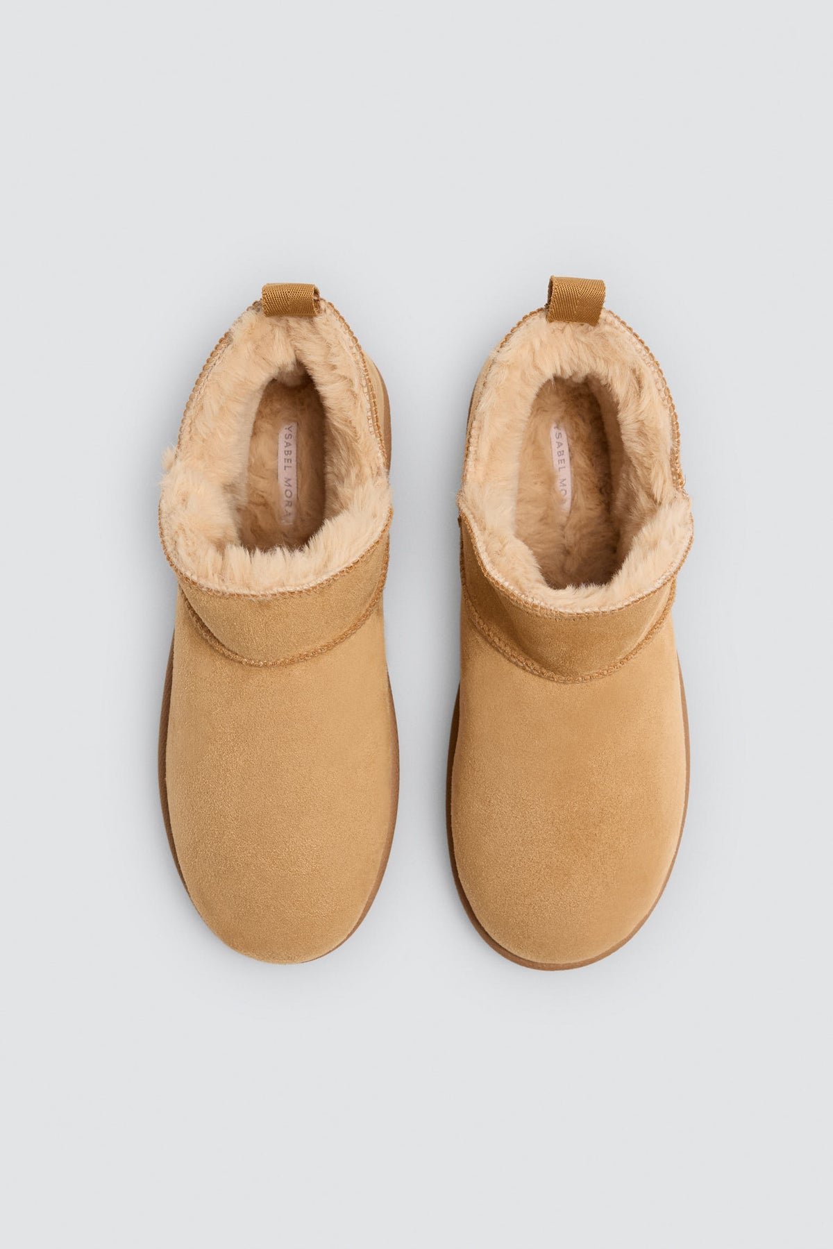 14188-CHOCOLATE-zapatillas-de-casa-mujer-con-ribete-de-pelo-marrones