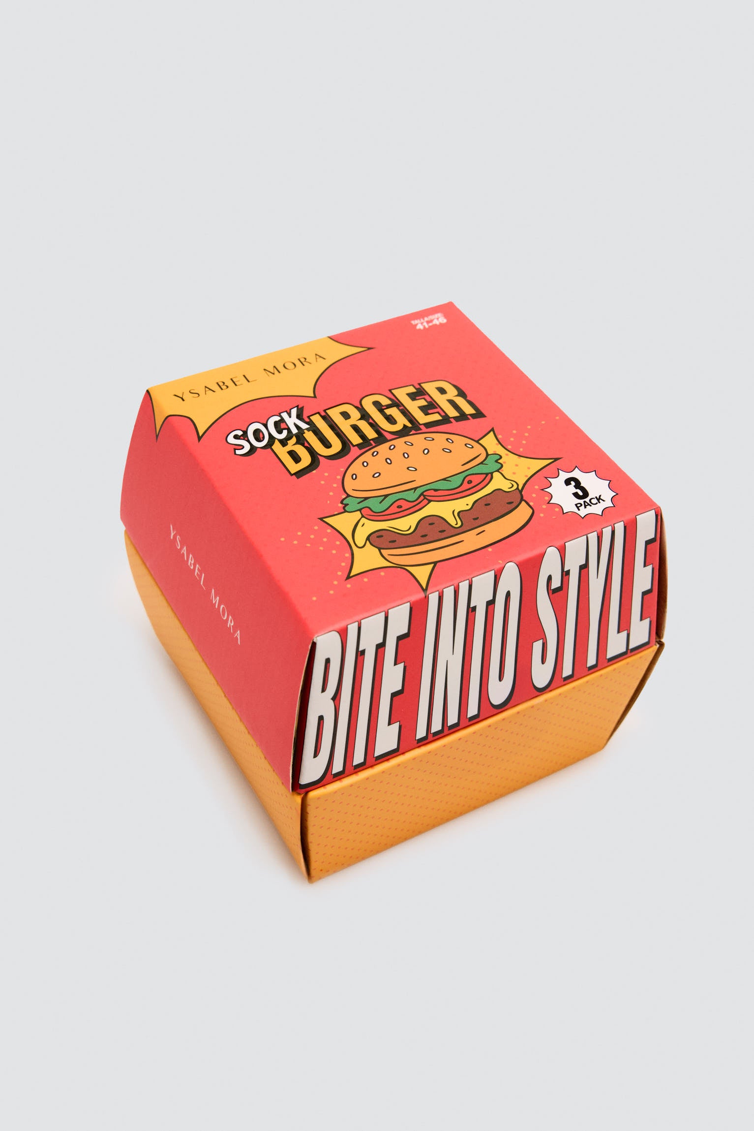 Burger socks gift pack