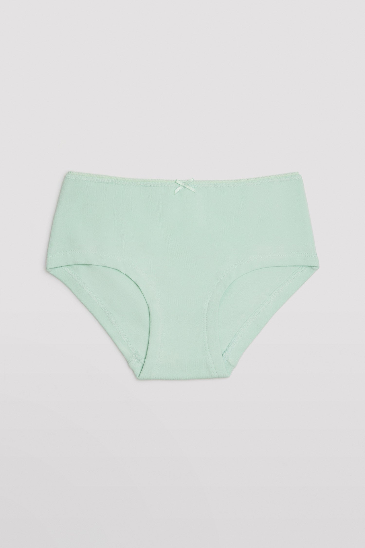 Pack of 2 girl's hipster panties in orange and green colors