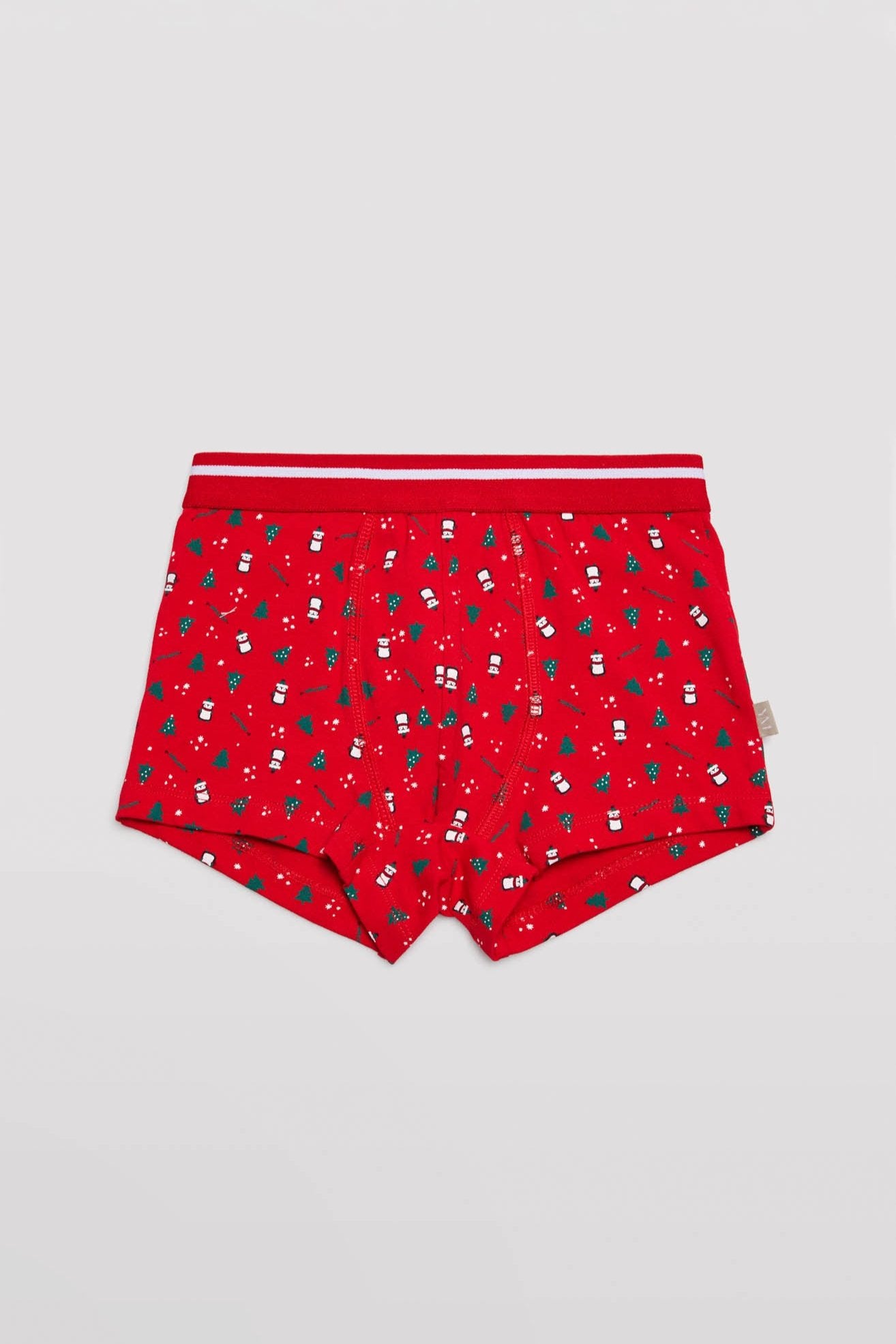 18423-1-boxer-estampado-navideno-infantil-ysabel-mora - Rojo