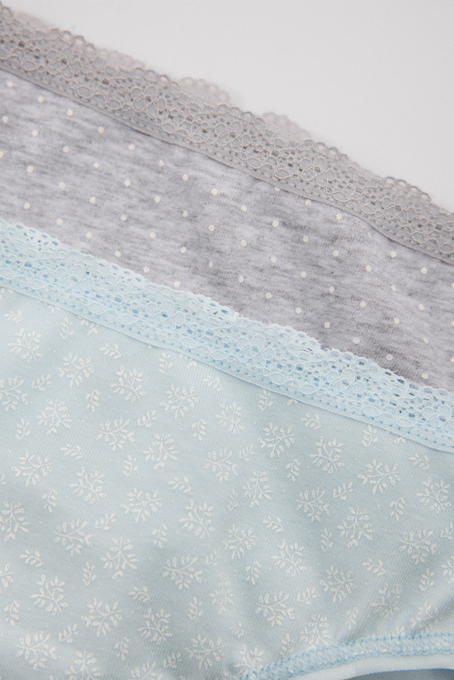 Pack de 6 bragas juveniles estampadas Little Blooms - Ysabel Mora