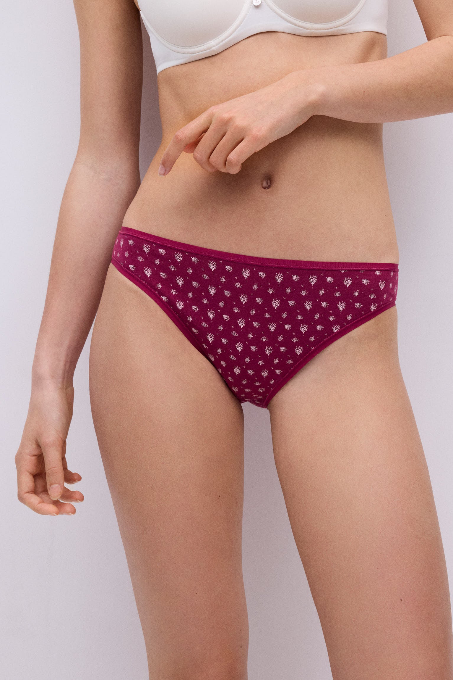 Pack of 6 summer printed mini cotton panties