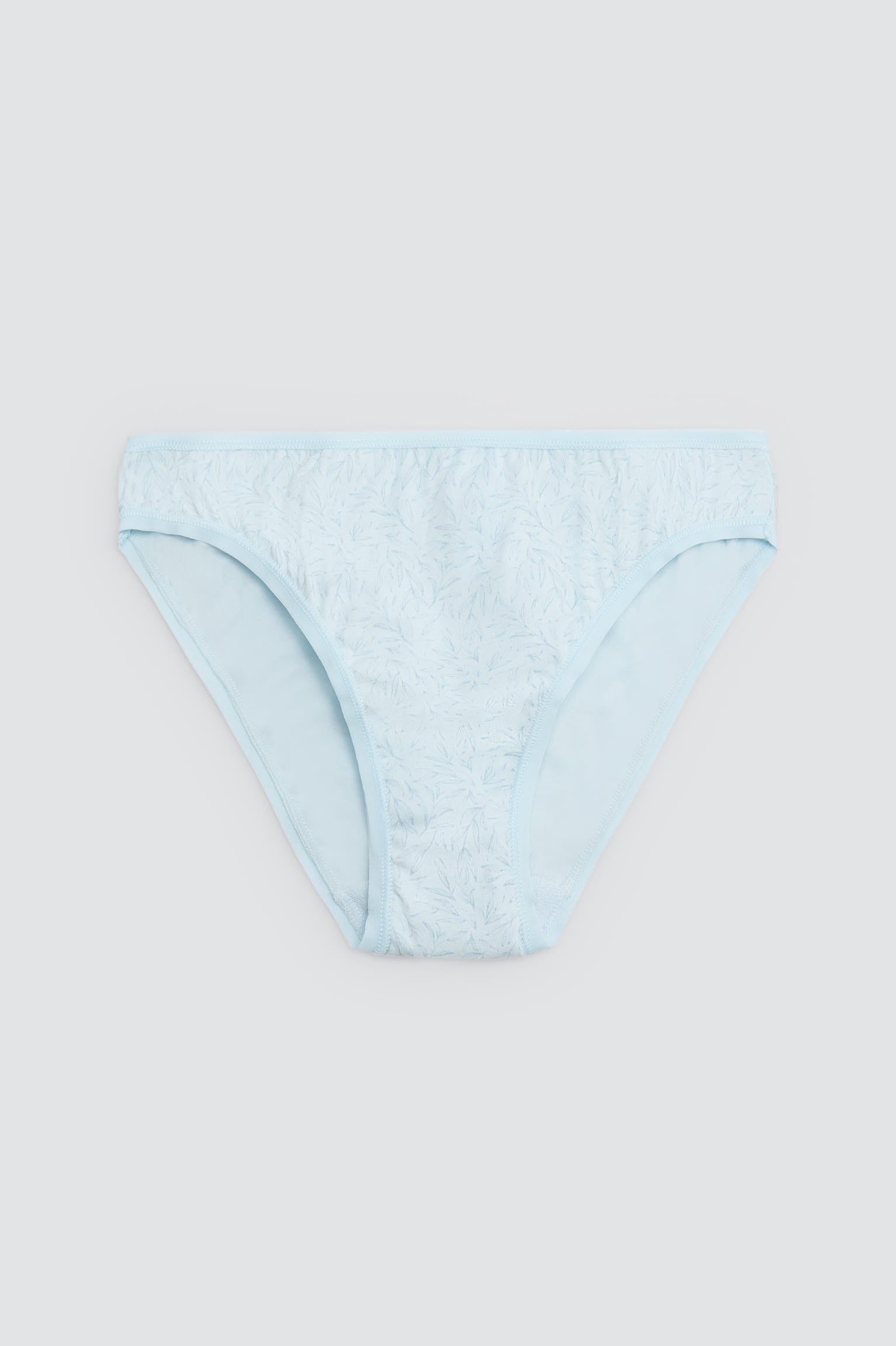 Pack of 6 plain and patterned mini panties