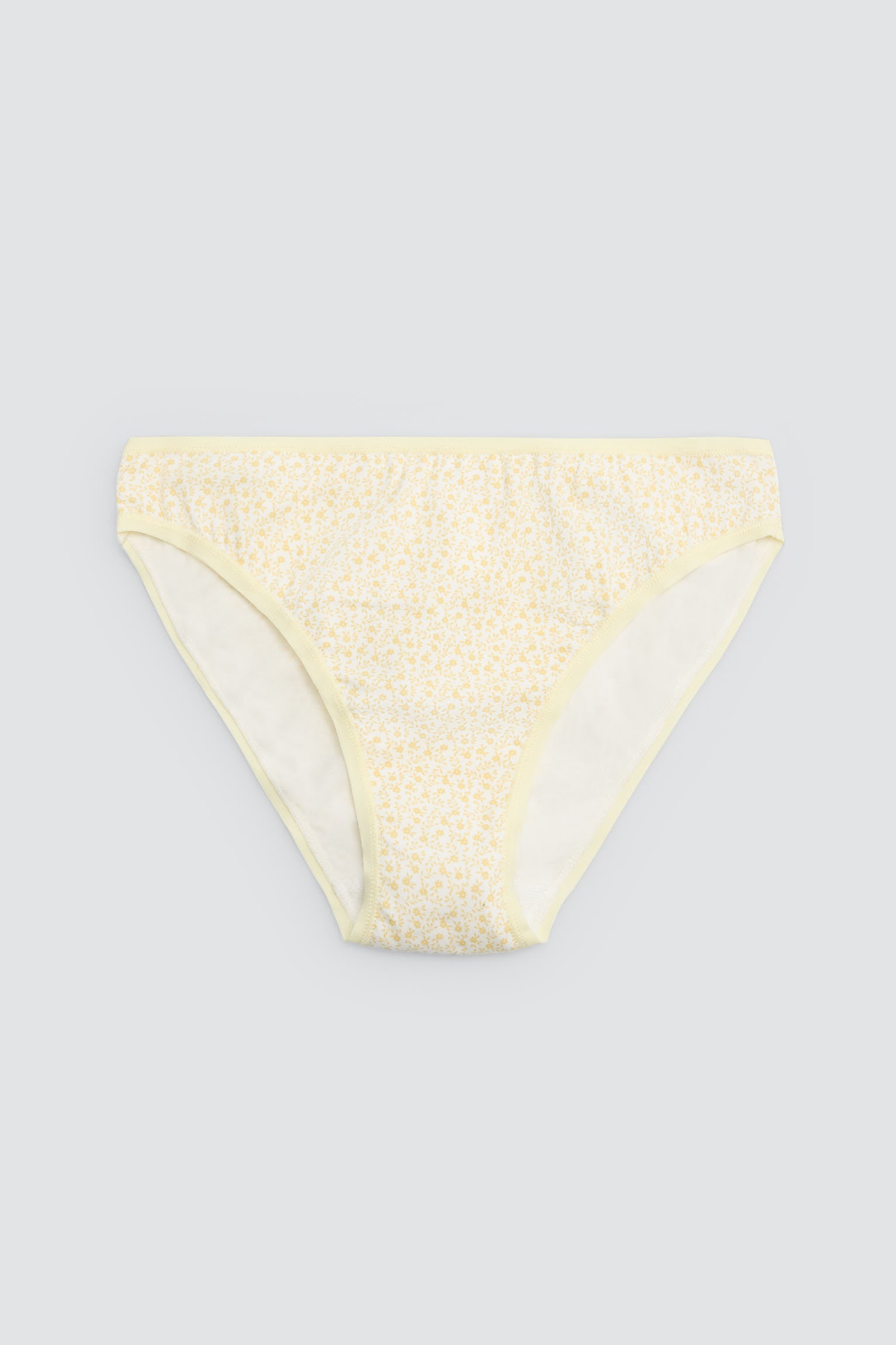 Pack of 6 plain and patterned mini panties